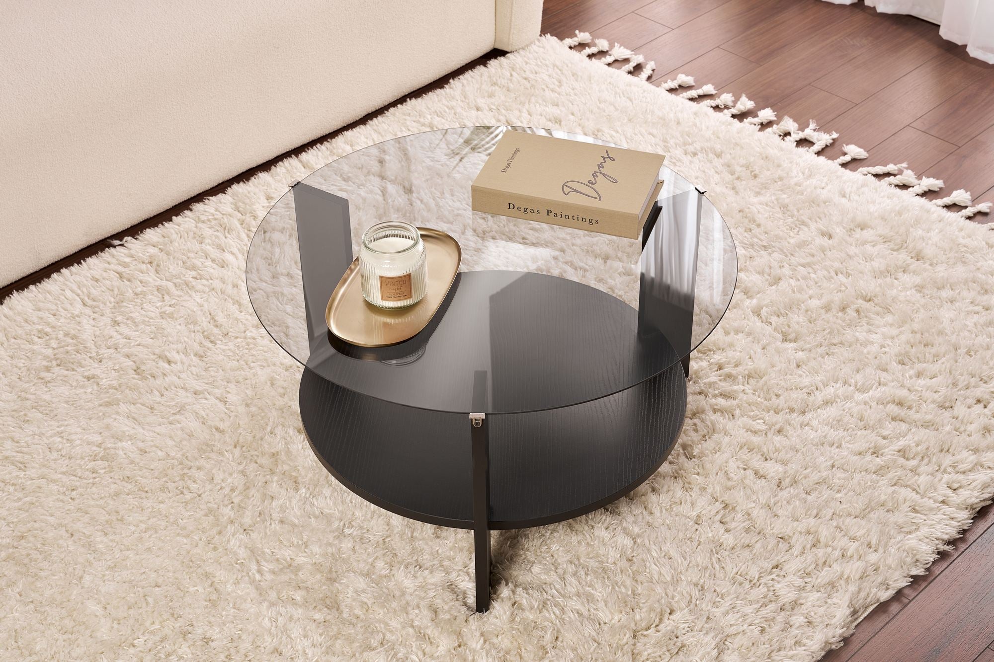 Stolić za kavu Clara - Wood Black, Fume | AG-vitahome.hr