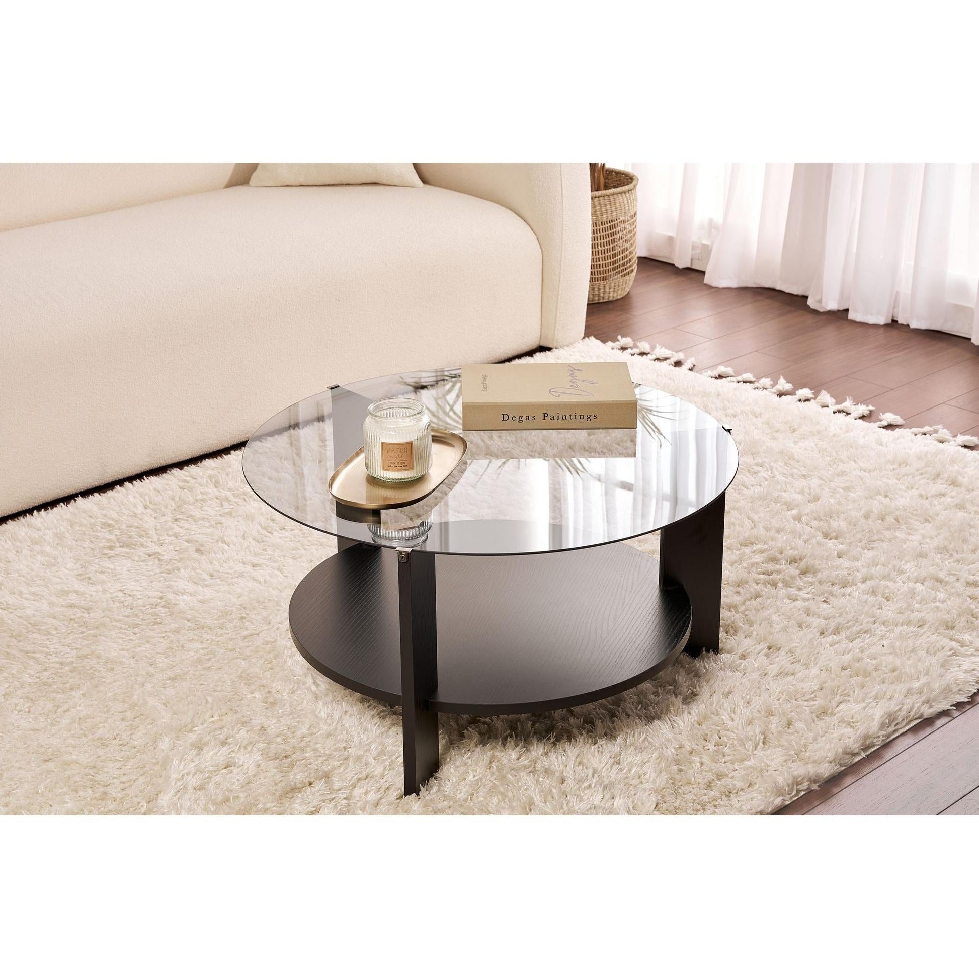 Stolić za kavu Clara - Wood Black, Fume | AG-vitahome.hr