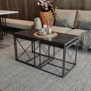 Stolić za kavu Defne - Black Marble | AG-vitahome.hr