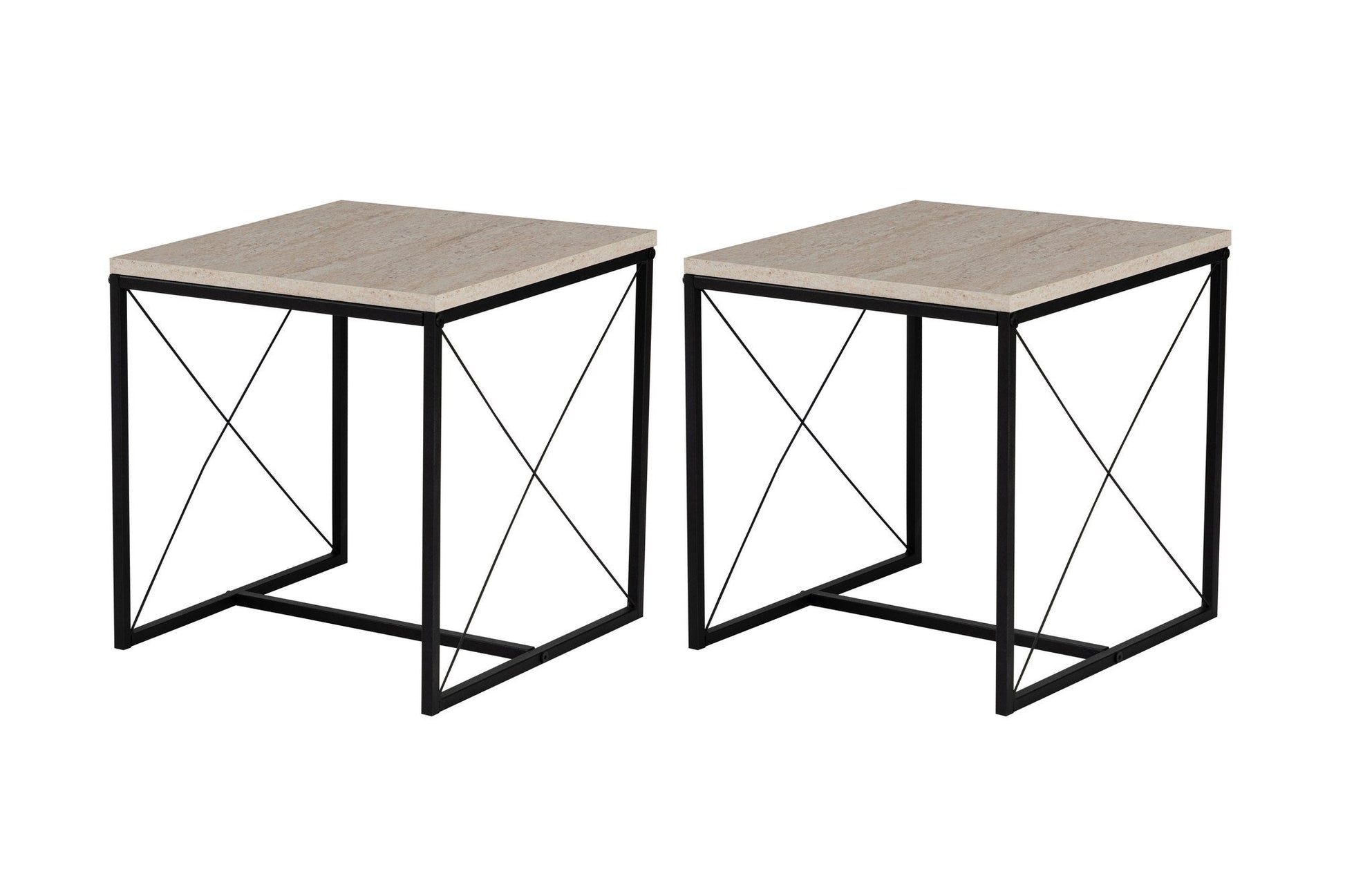 Stolić za kavu Defne - Black, Travertine | AG-vitahome.hr