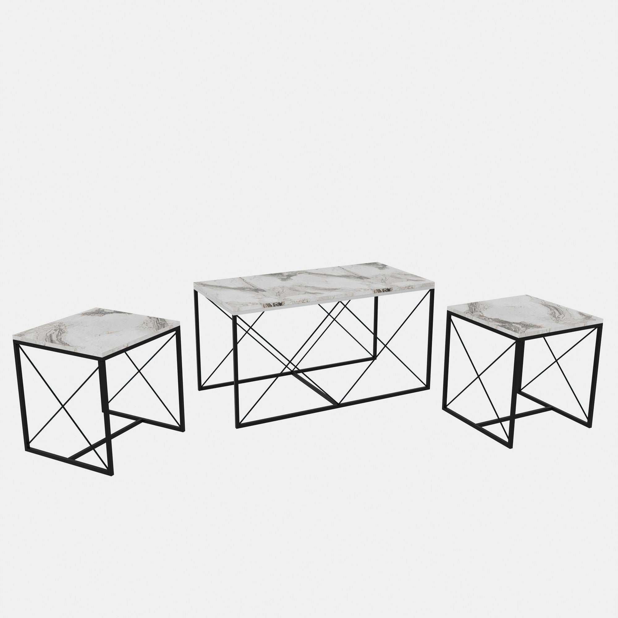 Stolić za kavu Defne - White Marble | AG-vitahome.hr