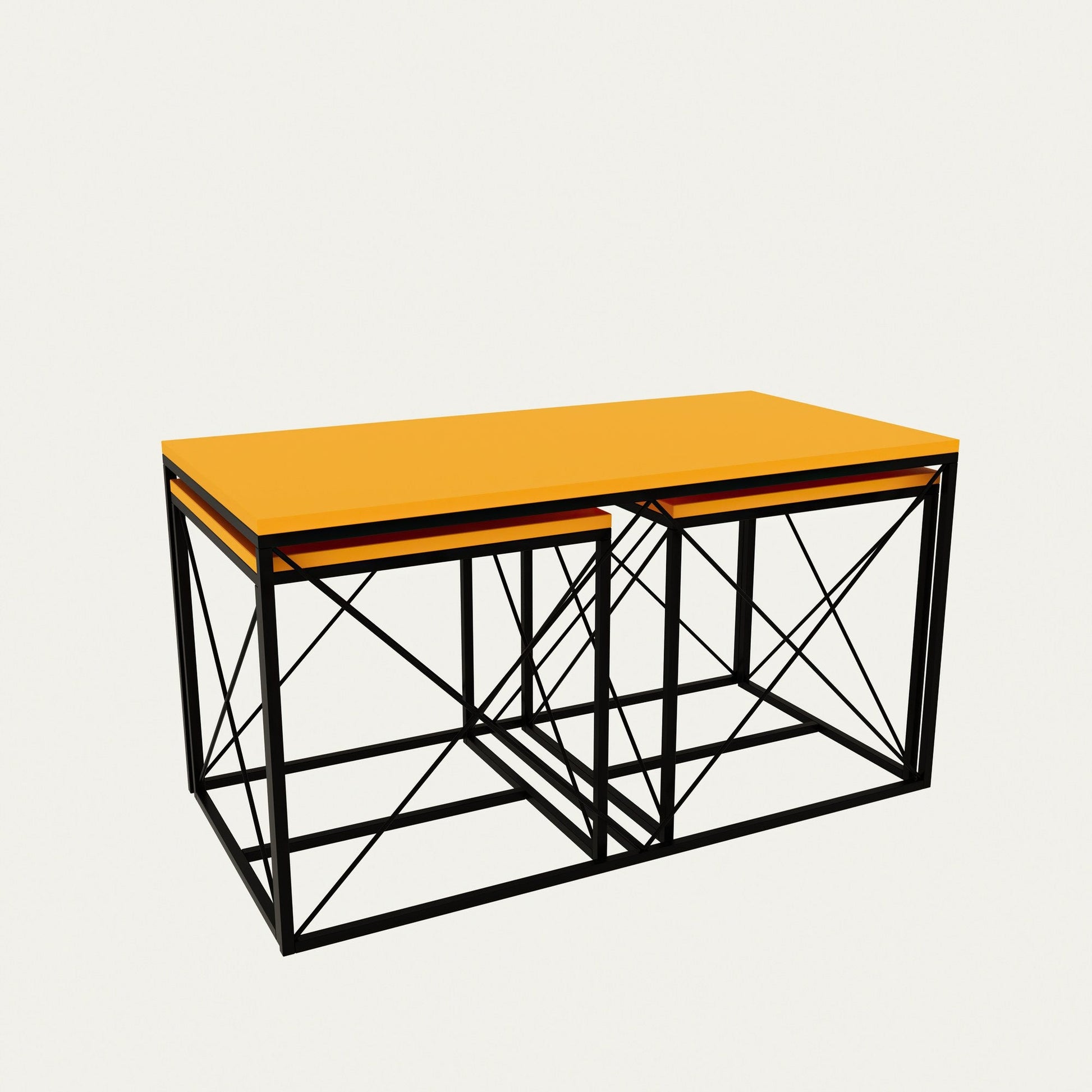 Stolić za kavu Defne - Yellow | AG-vitahome.hr