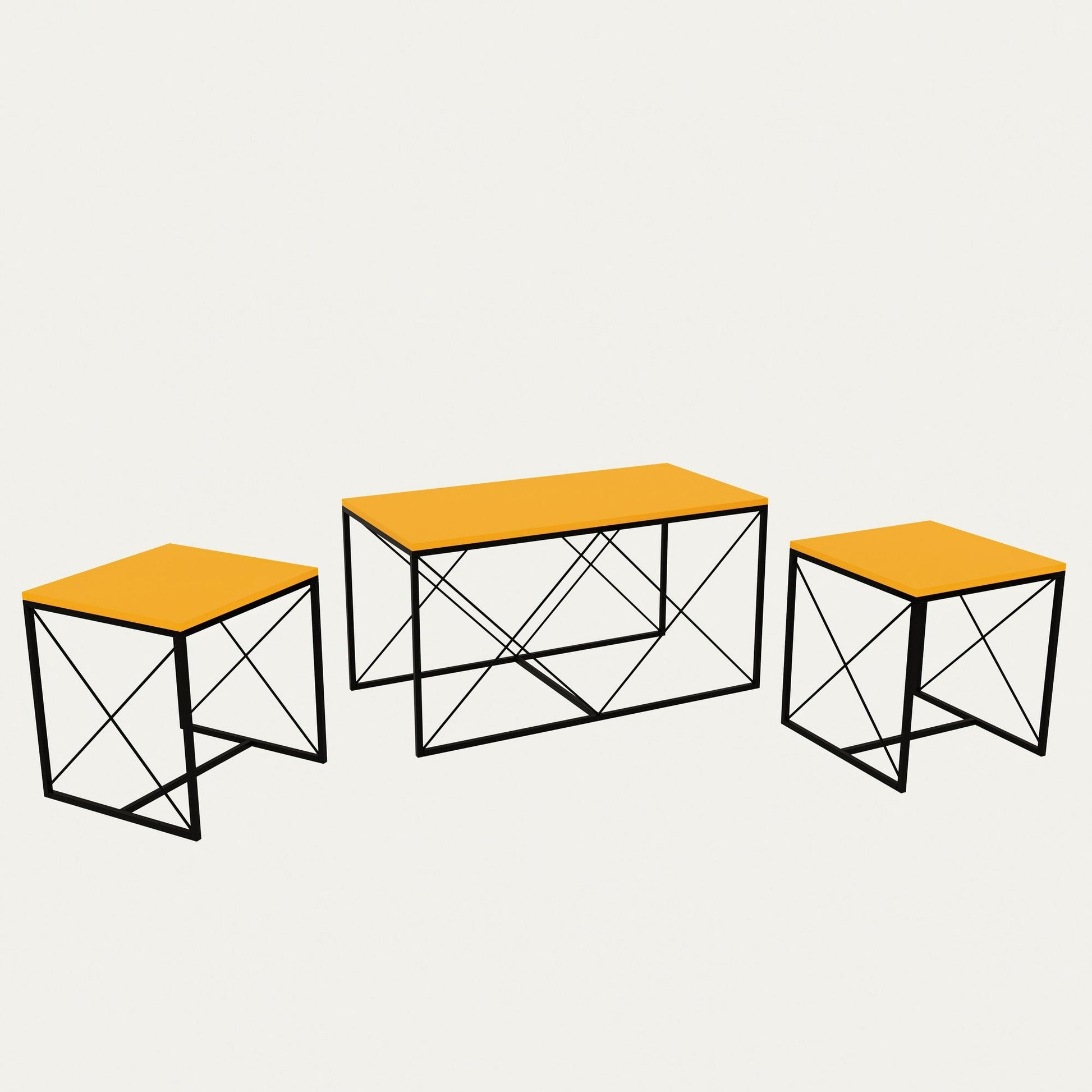 Stolić za kavu Defne - Yellow | AG-vitahome.hr