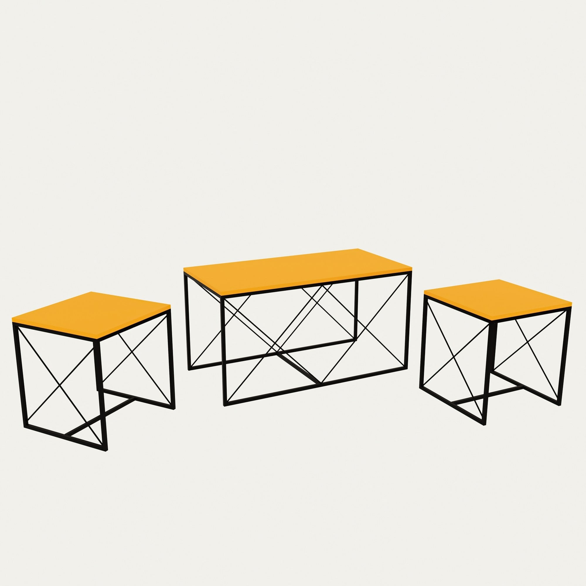 Stolić za kavu Defne - Yellow | AG-vitahome.hr