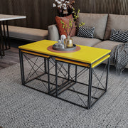 Stolić za kavu Defne - Yellow | AG-vitahome.hr