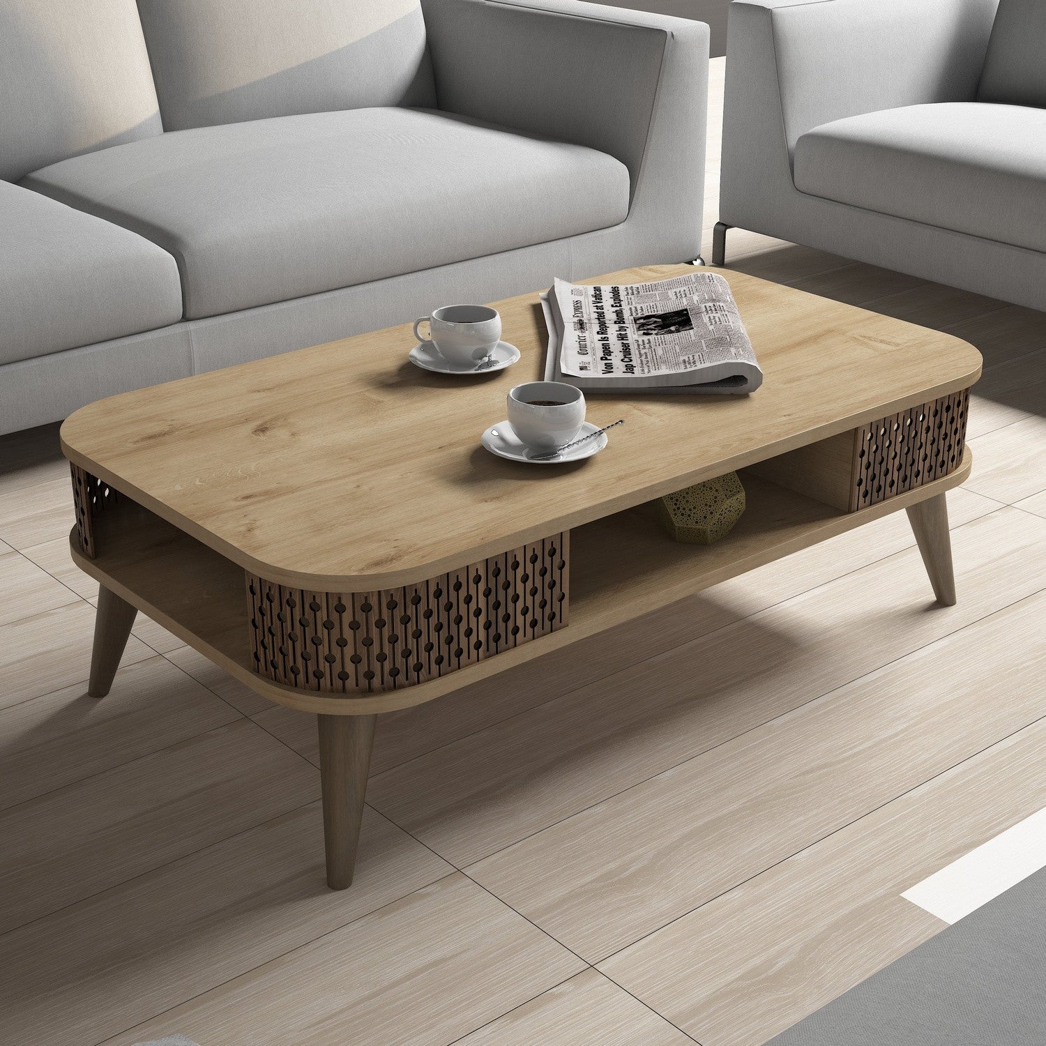 Stolić za kavu Eylül - Oak | AG-vitahome.hr