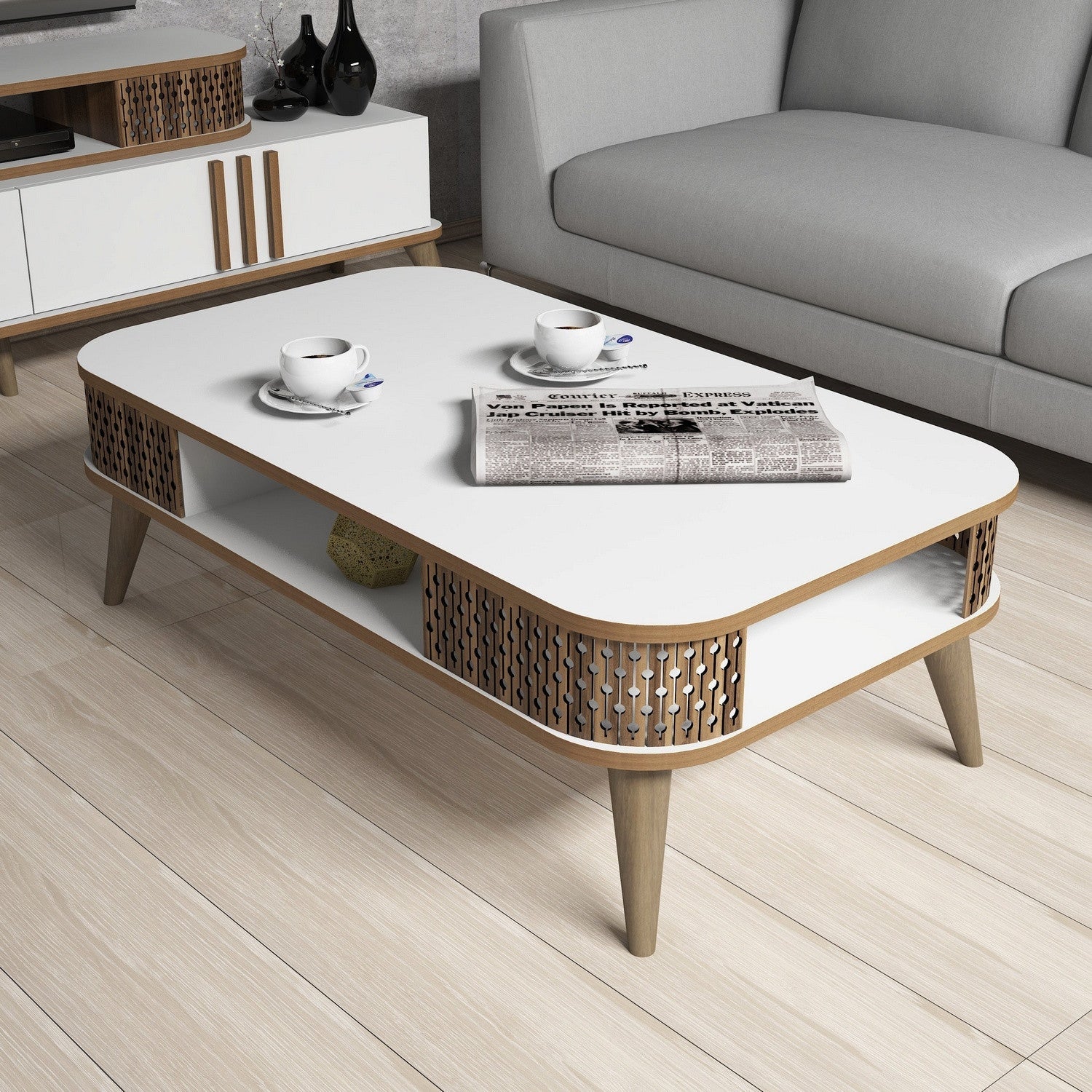 Stolić za kavu Eylül - White | AG-vitahome.hr