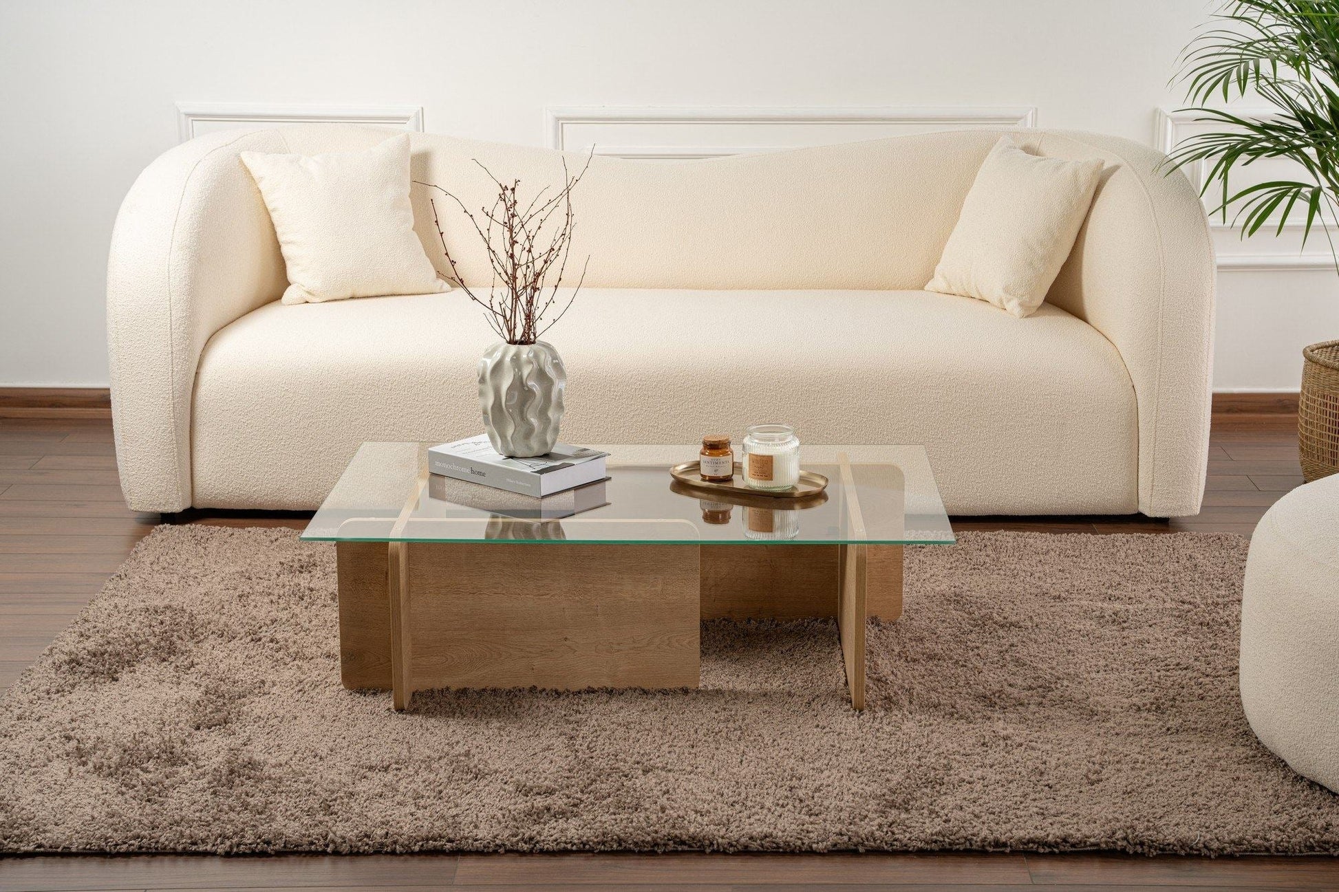 Stolić za kavu Flavio - Honey Oak | AG-vitahome.hr