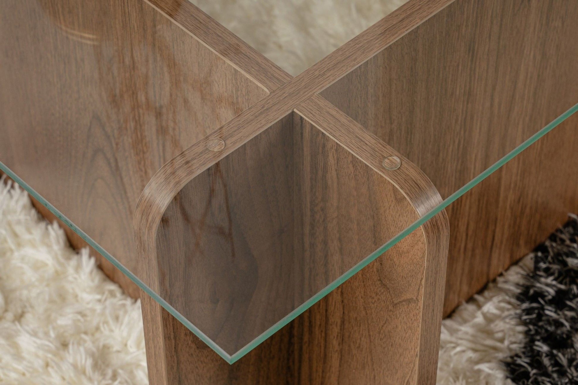 Stolić za kavu Flavio - Walnut | AG-vitahome.hr