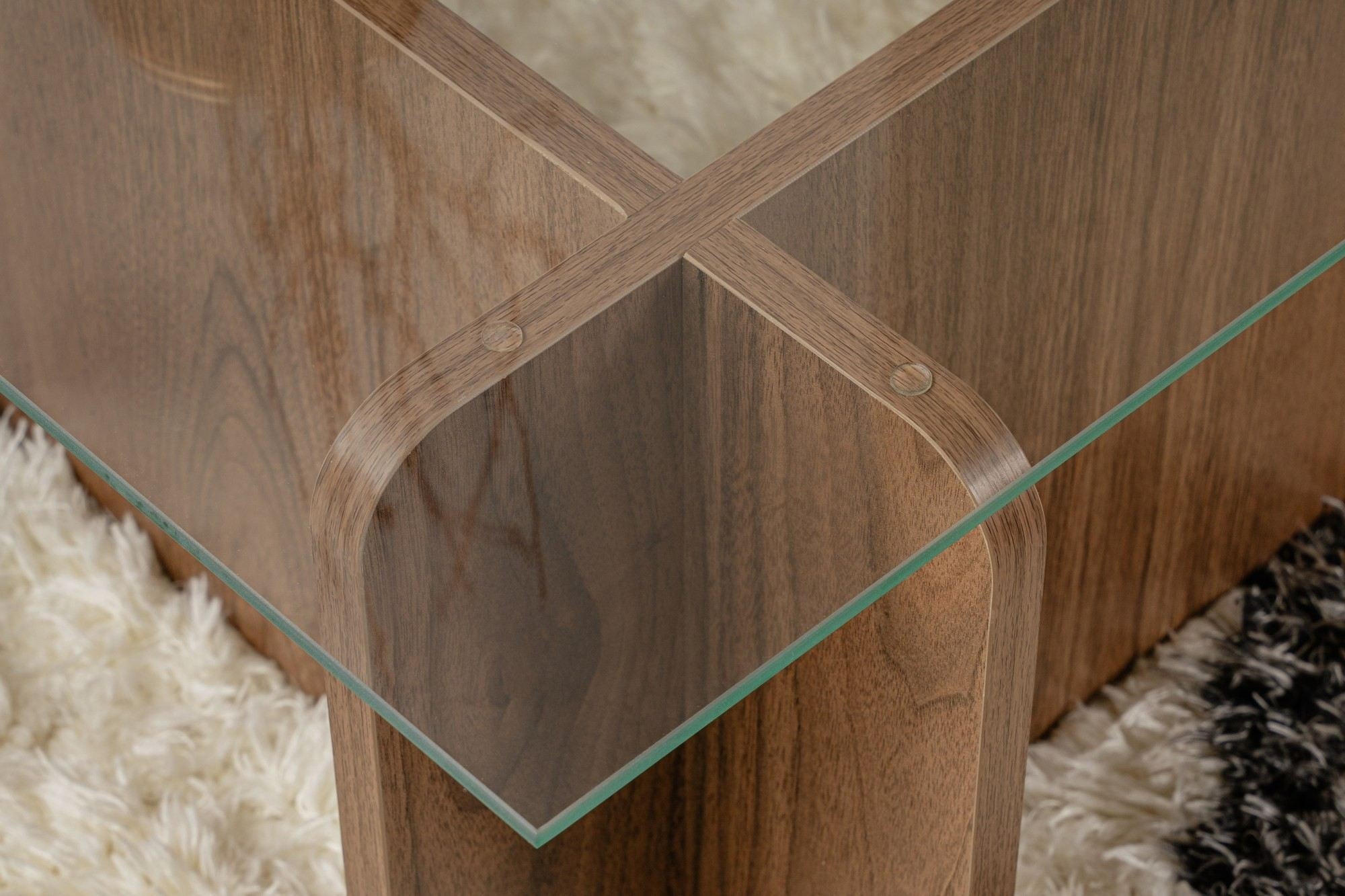 Stolić za kavu Flavio - Walnut | AG-vitahome.hr