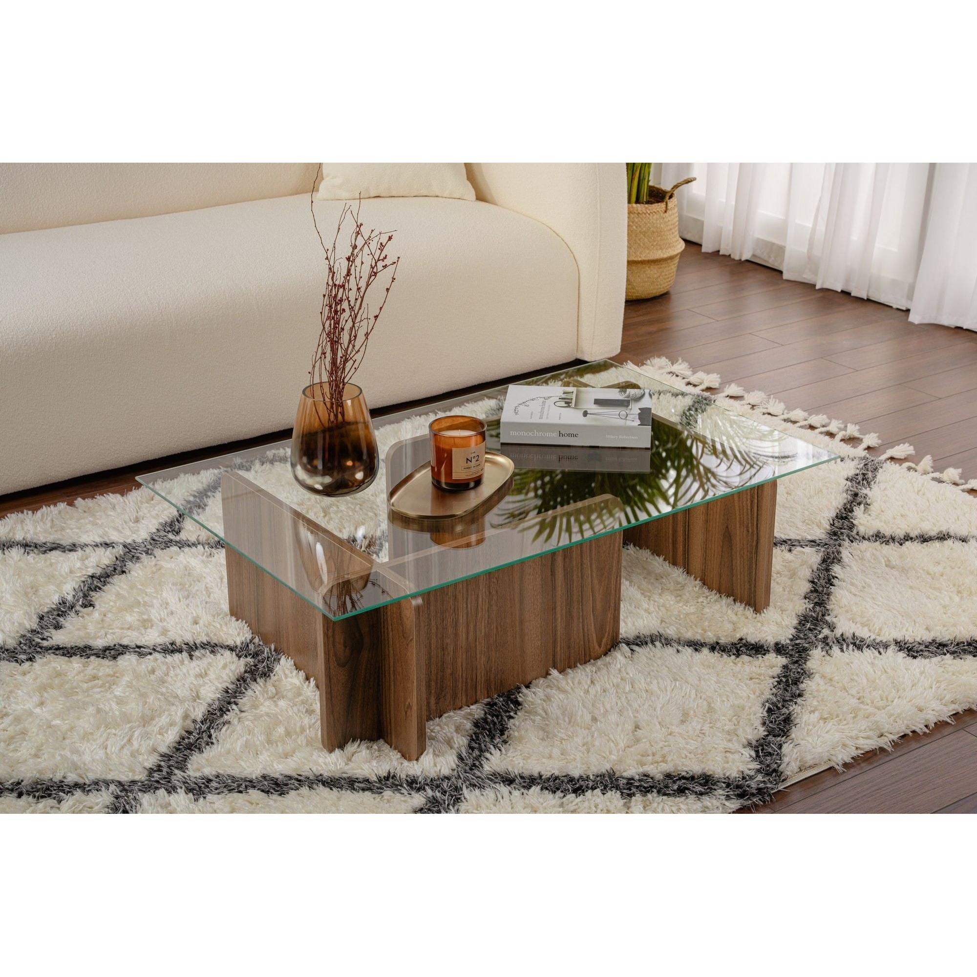 Stolić za kavu Flavio - Walnut | AG-vitahome.hr