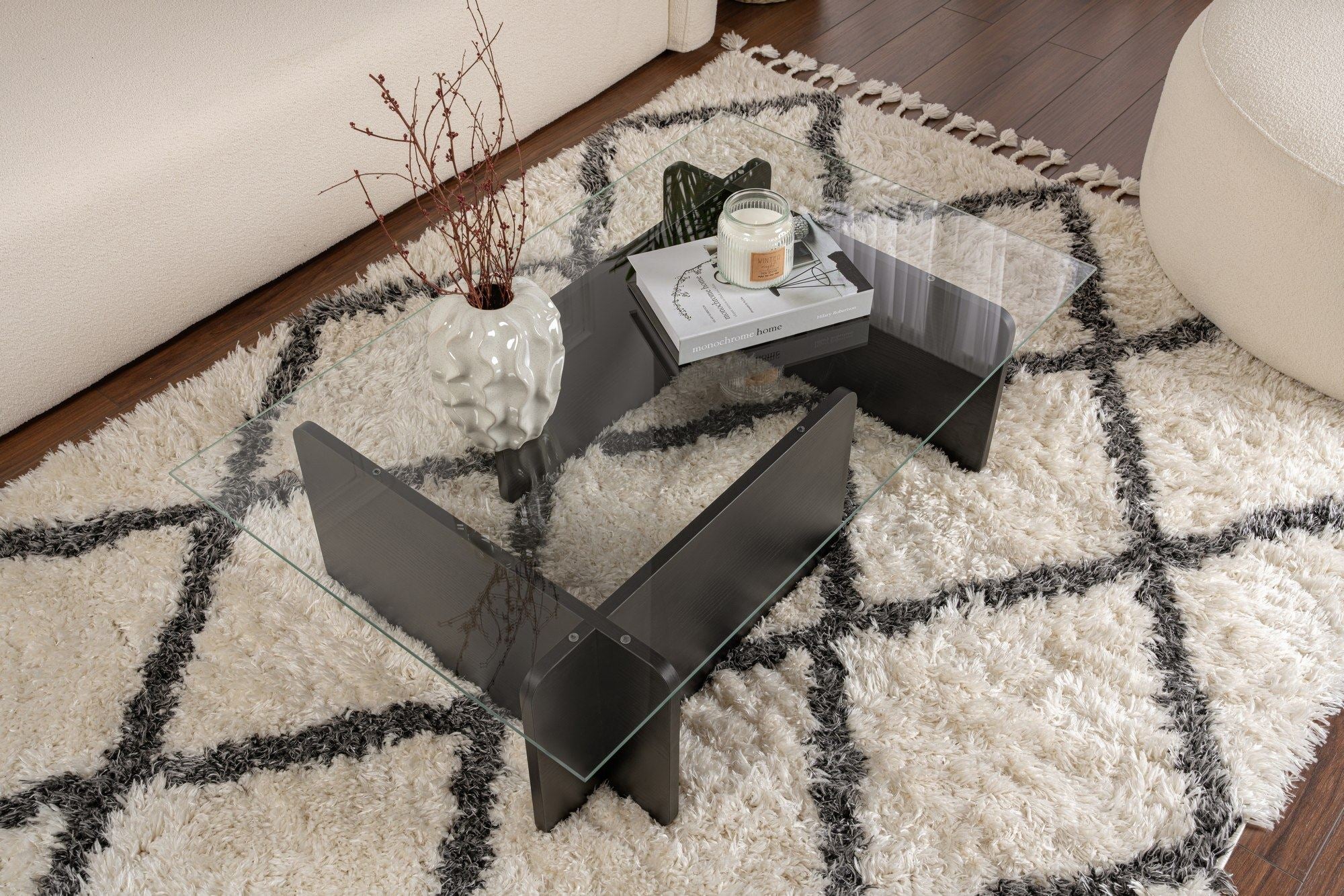 Stolić za kavu Flavio - Wooden Black | AG-vitahome.hr