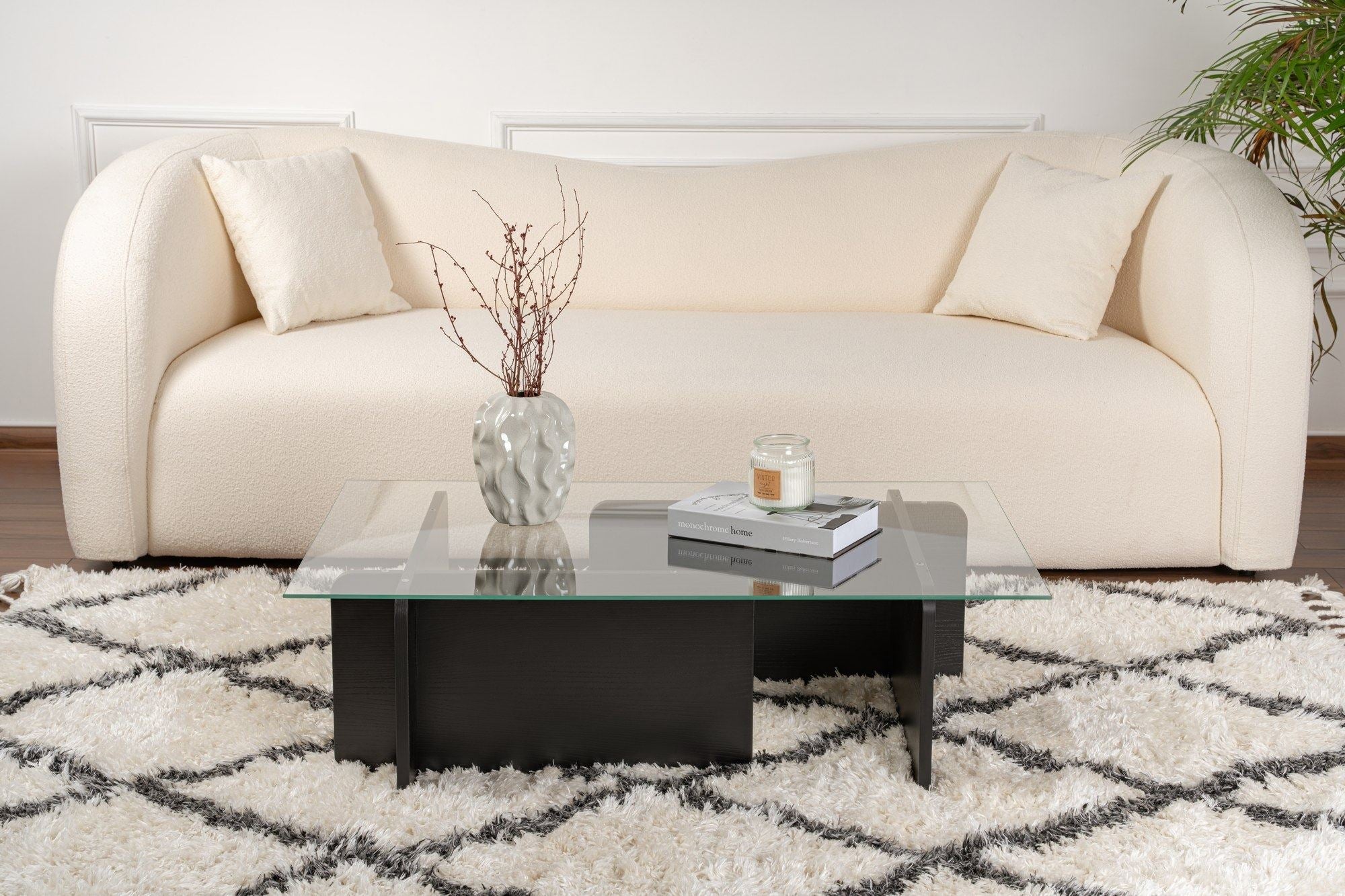 Stolić za kavu Flavio - Wooden Black | AG-vitahome.hr
