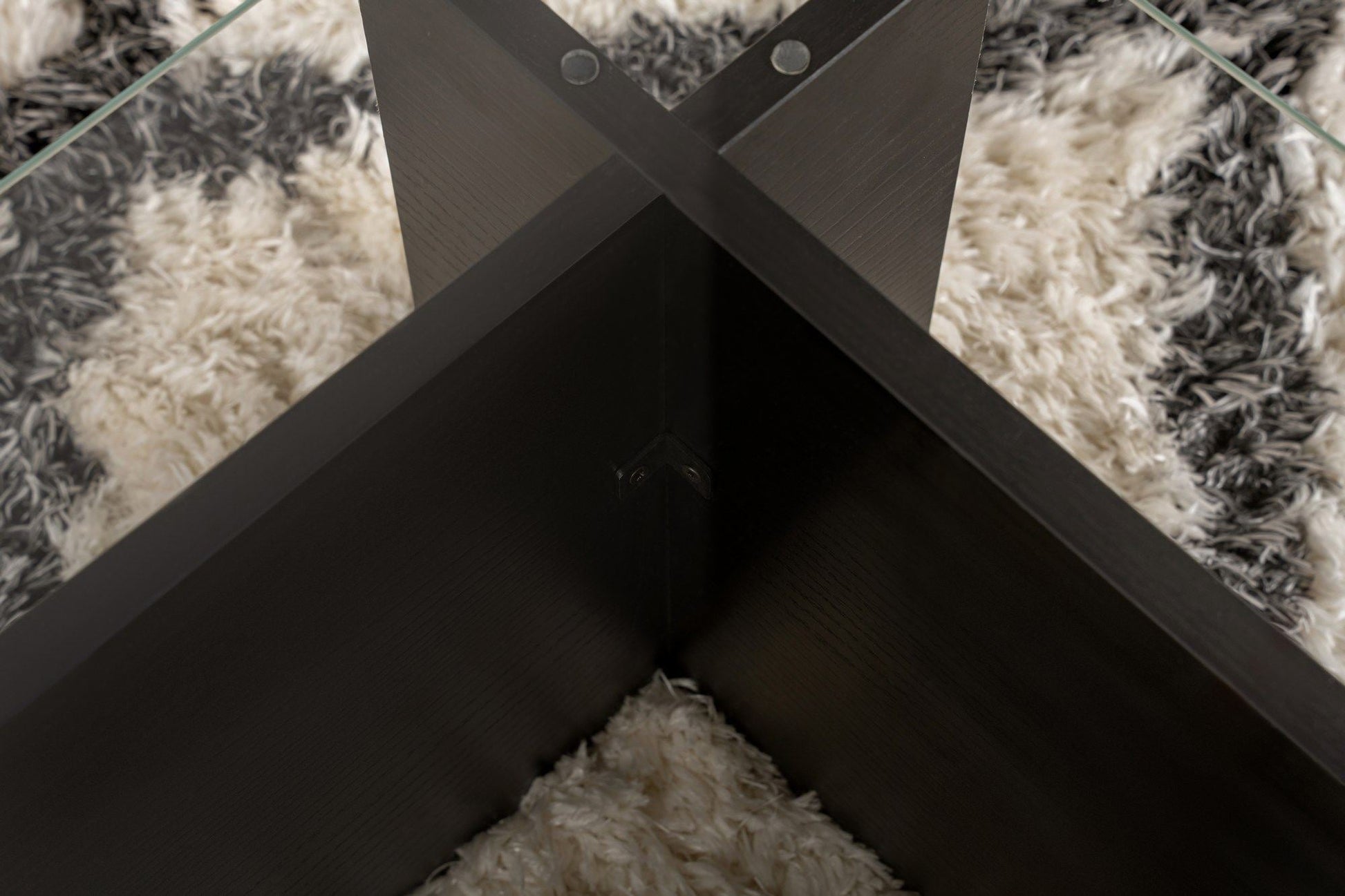 Stolić za kavu Flavio - Wooden Black | AG-vitahome.hr