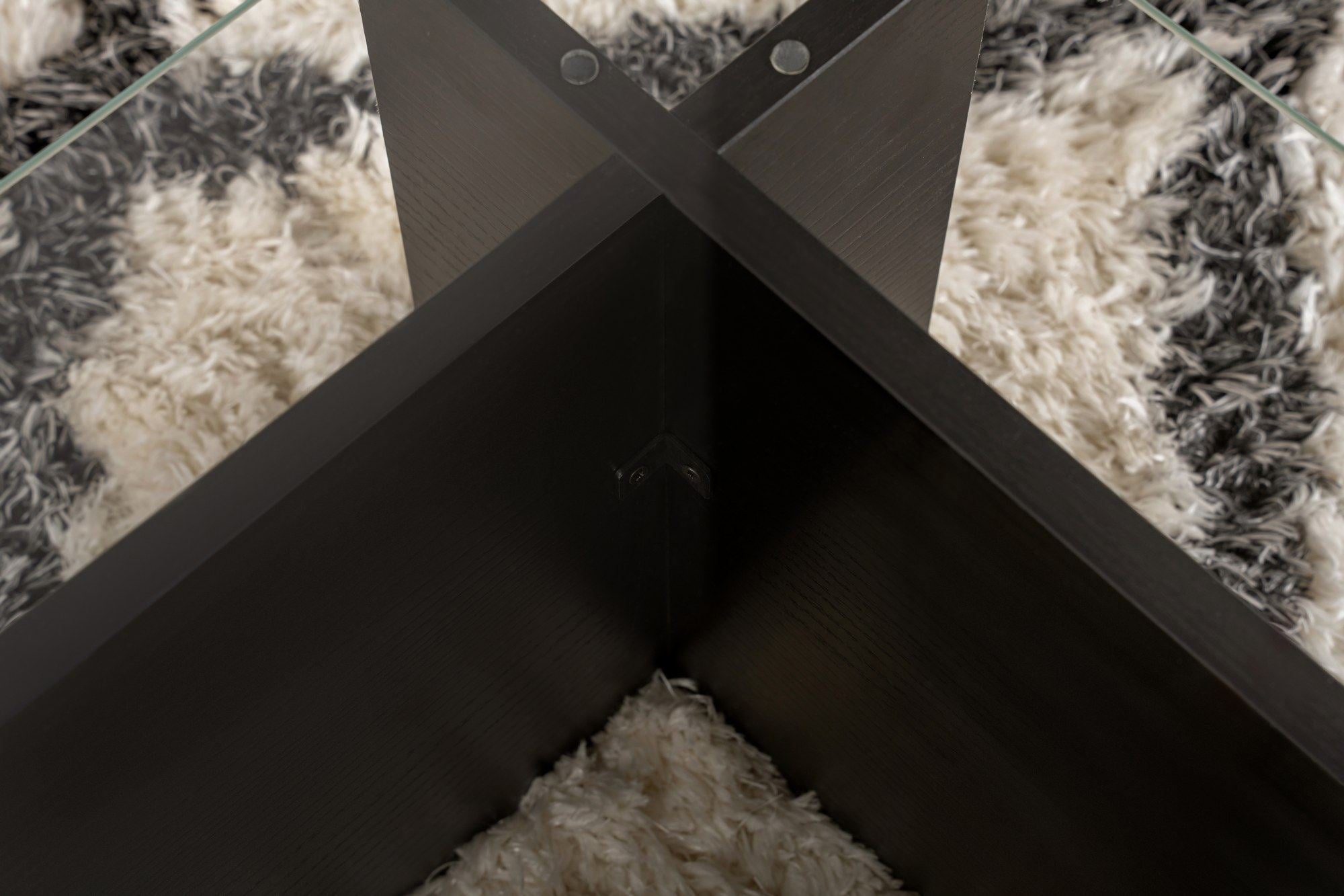 Stolić za kavu Flavio - Wooden Black | AG-vitahome.hr