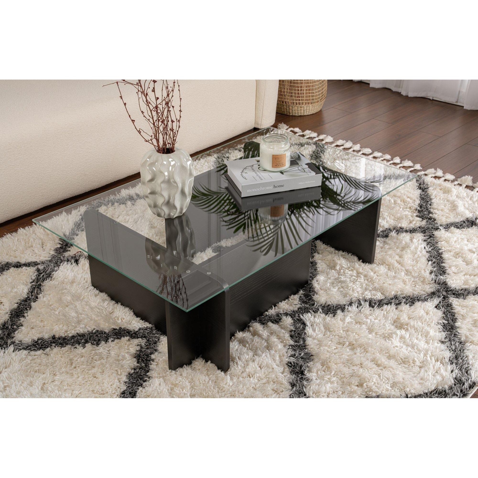 Stolić za kavu Flavio - Wooden Black | AG-vitahome.hr