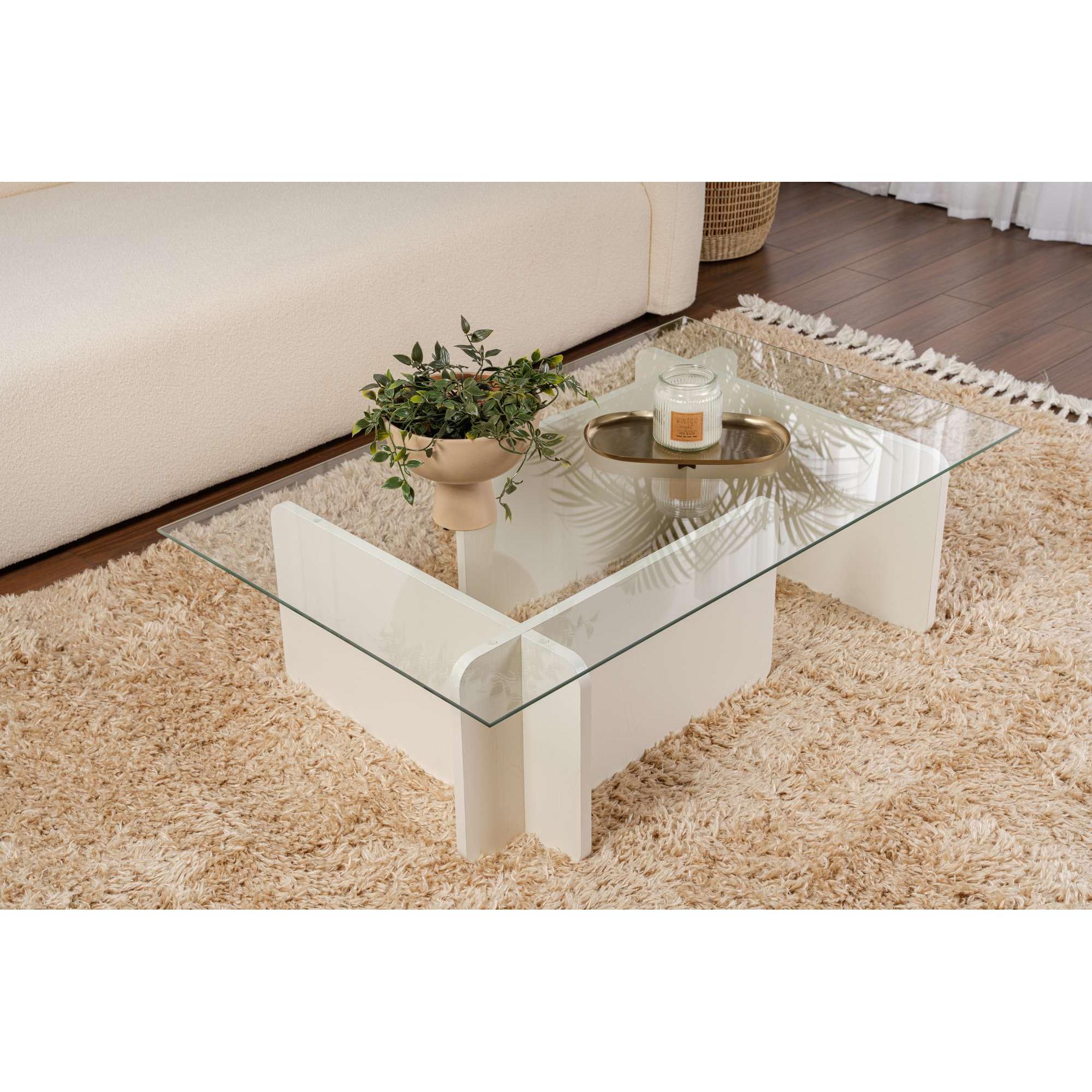 Stolić za kavu Flavio - Wooden White | AG-vitahome.hr