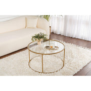 Stolić za kavu Gold-Transparent-80 | AG-vitahome.hr