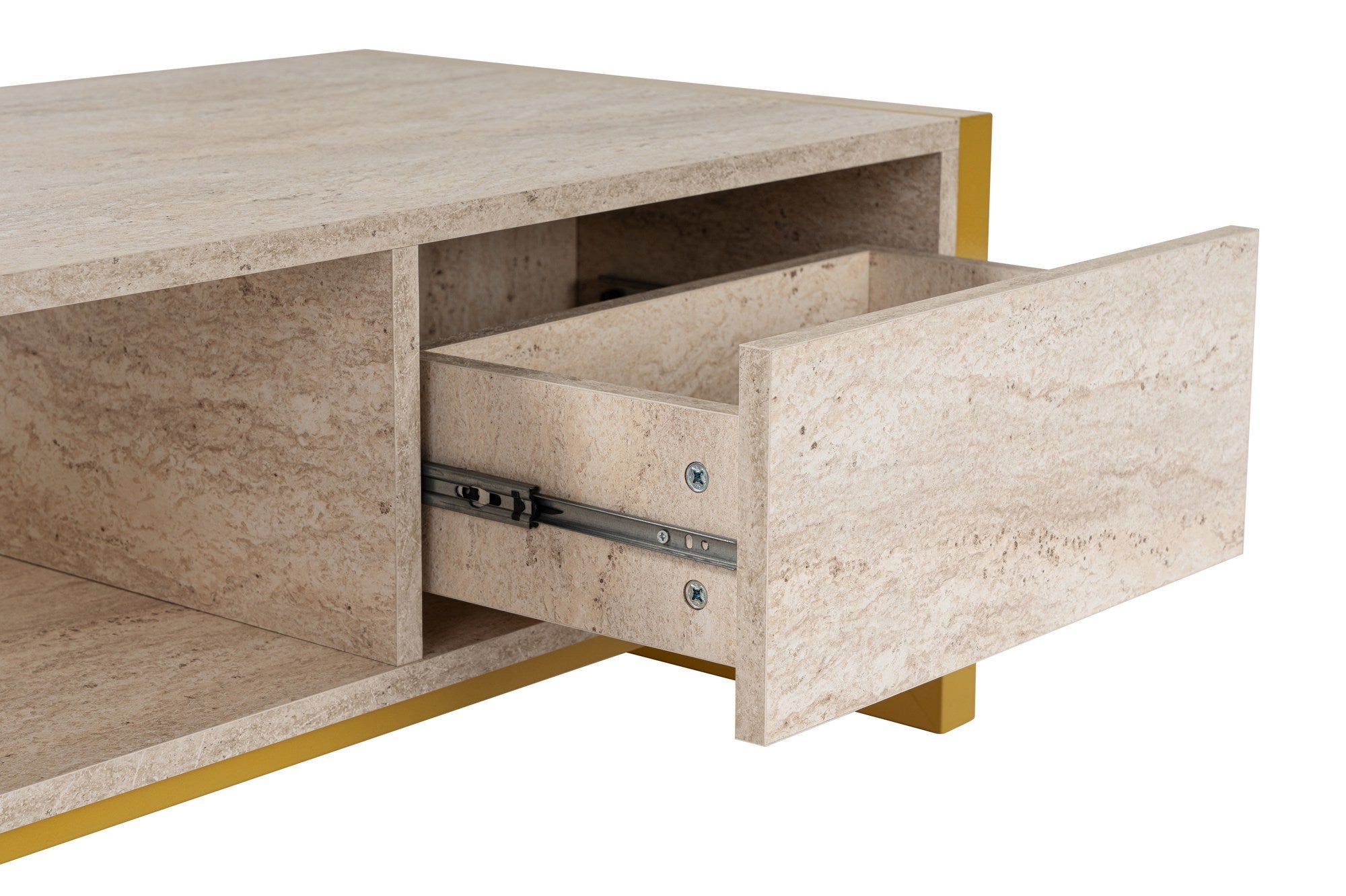 Stolić za kavu Haldizen - Gold, Travertine | AG-vitahome.hr