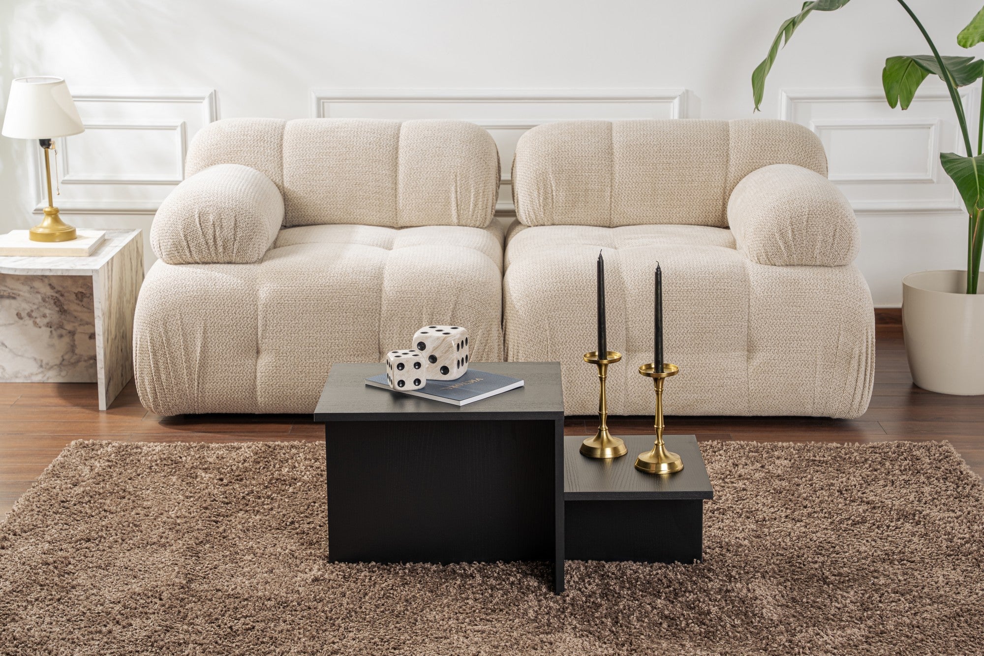 Stolić za kavu Harmony - Wood Black | AG-vitahome.hr