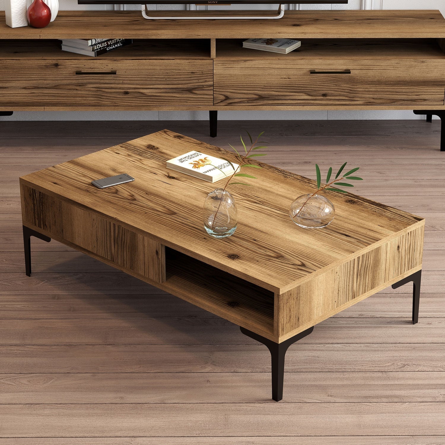 Stolić za kavu Istanbul - Walnut | AG-vitahome.hr