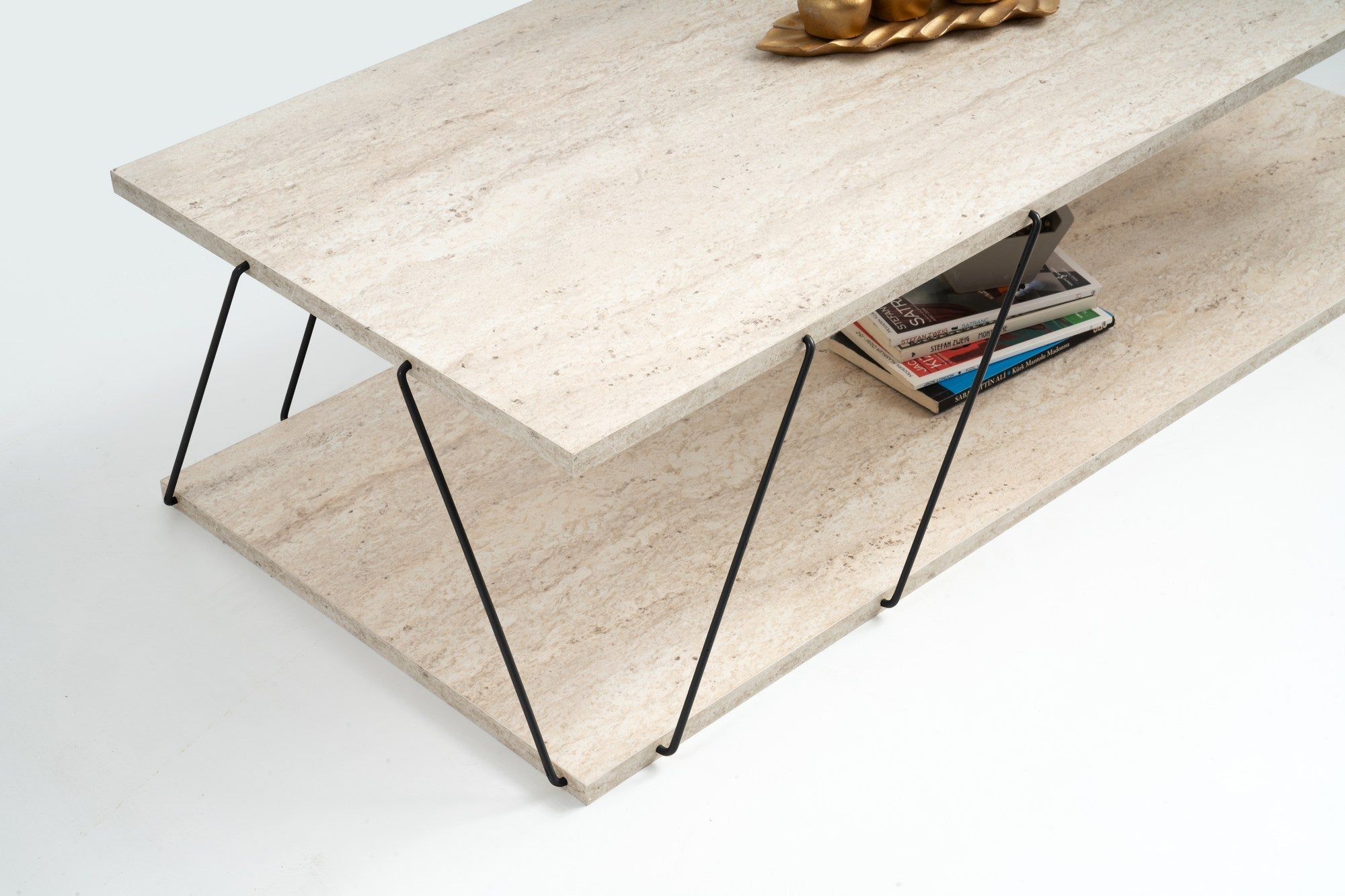 Stolić za kavu Labranda - Black, Travertine | AG-vitahome.hr
