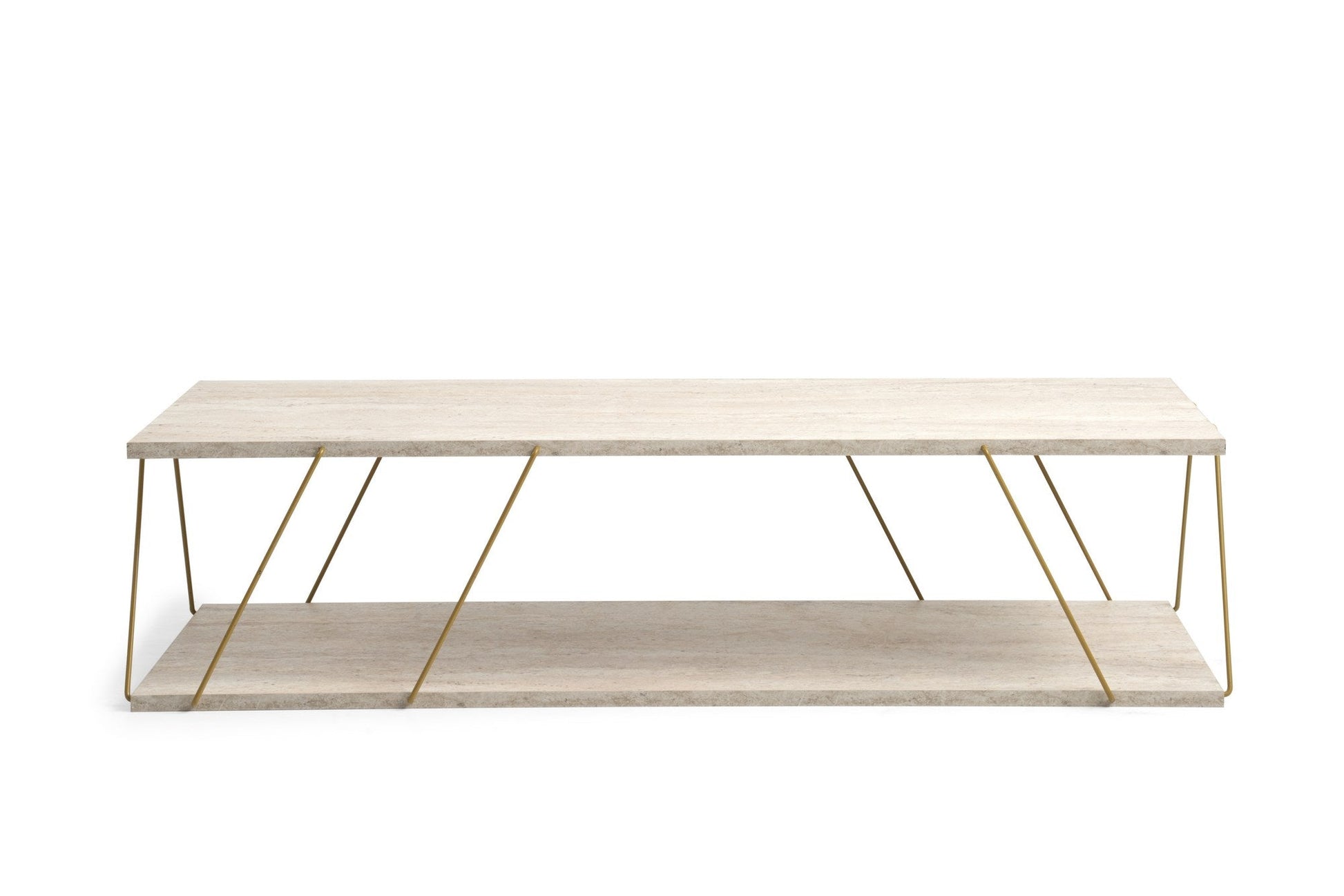 Stolić za kavu Labranda - Gold, Travertine | AG-vitahome.hr