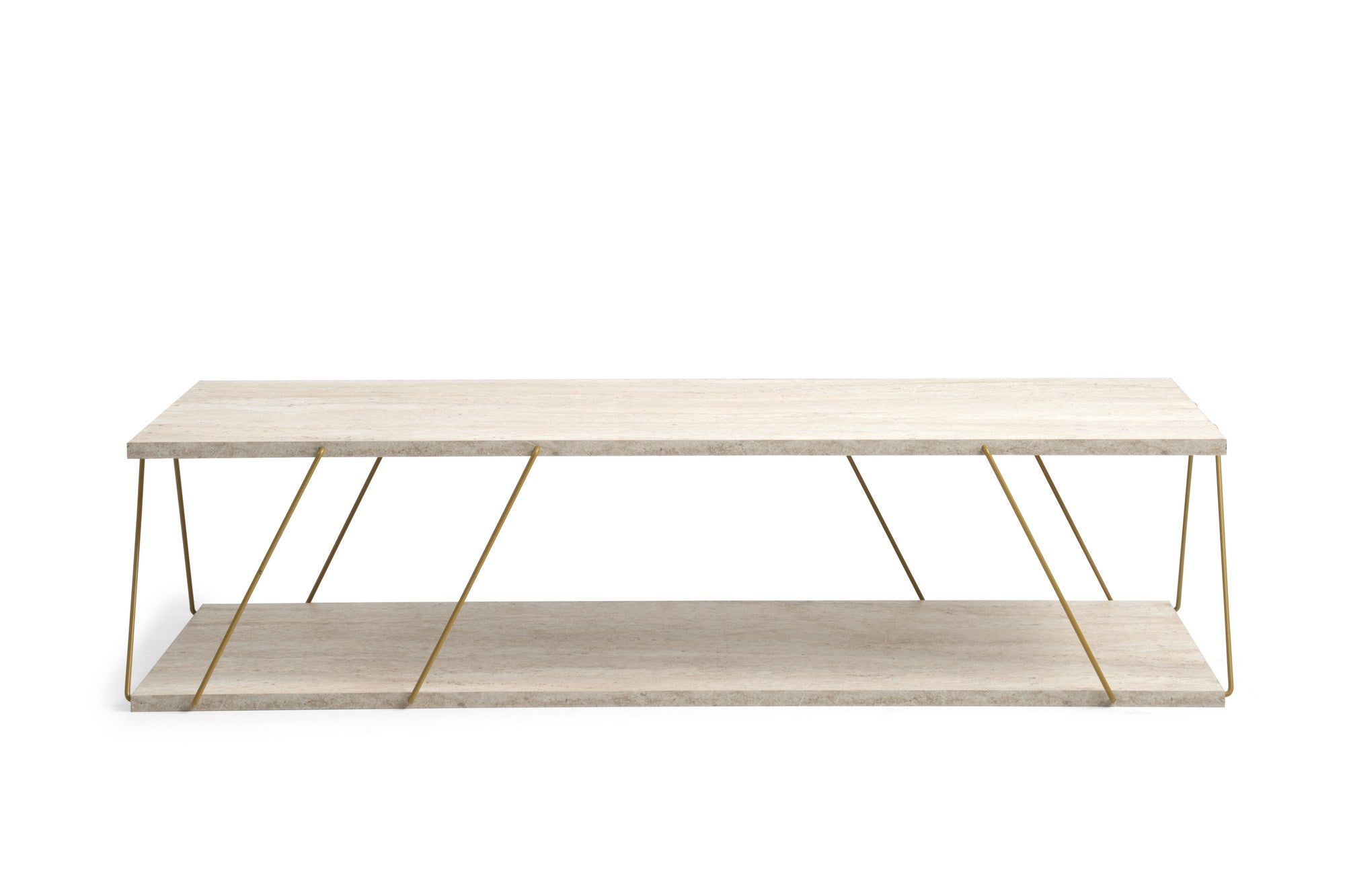 Stolić za kavu Labranda - Gold, Travertine | AG-vitahome.hr