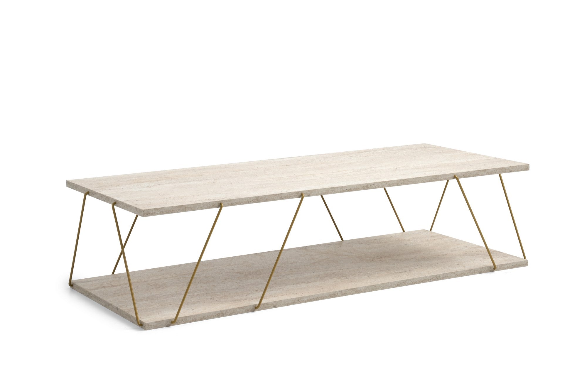 Stolić za kavu Labranda - Gold, Travertine | AG-vitahome.hr