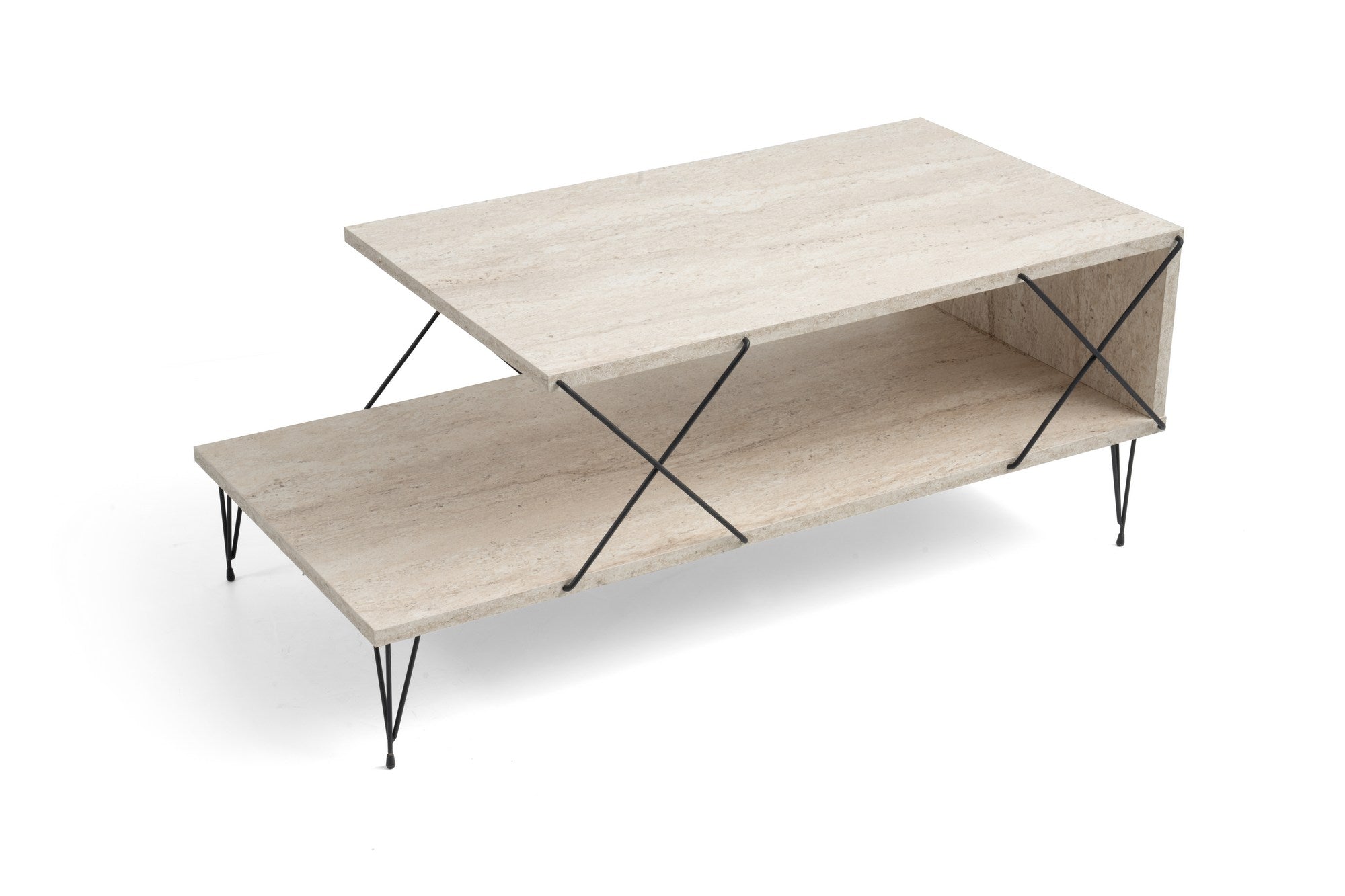 Stolić za kavu Loire - Black, Travertine | AG-vitahome.hr