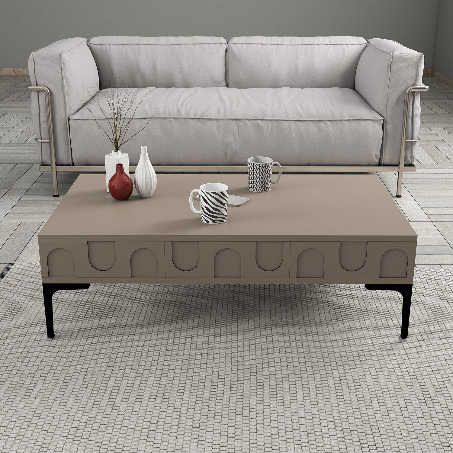 Stolić za kavu Lyon 32 - Atlas, Black | AG-vitahome.hr