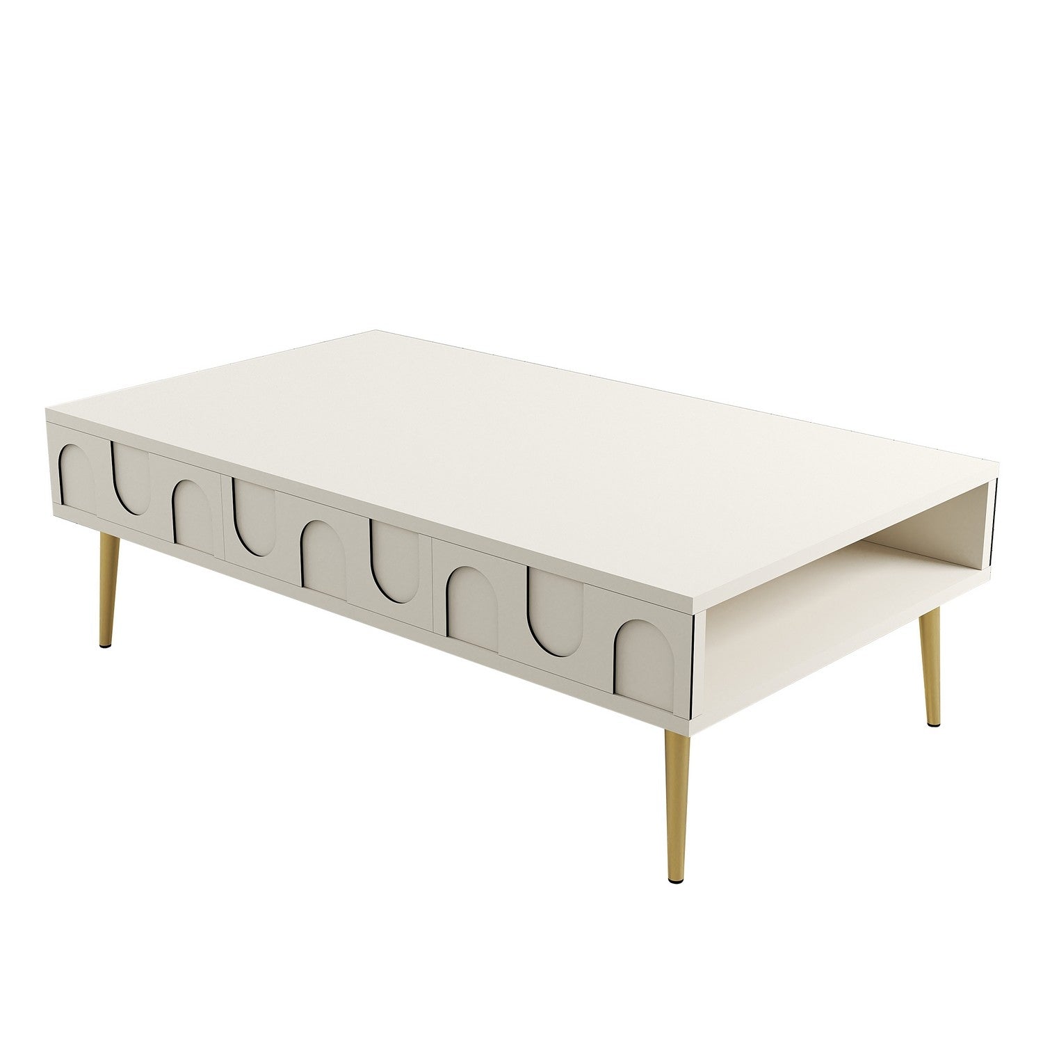 Stolić za kavu Lyon 33 - Cream, Gold | AG-vitahome.hr