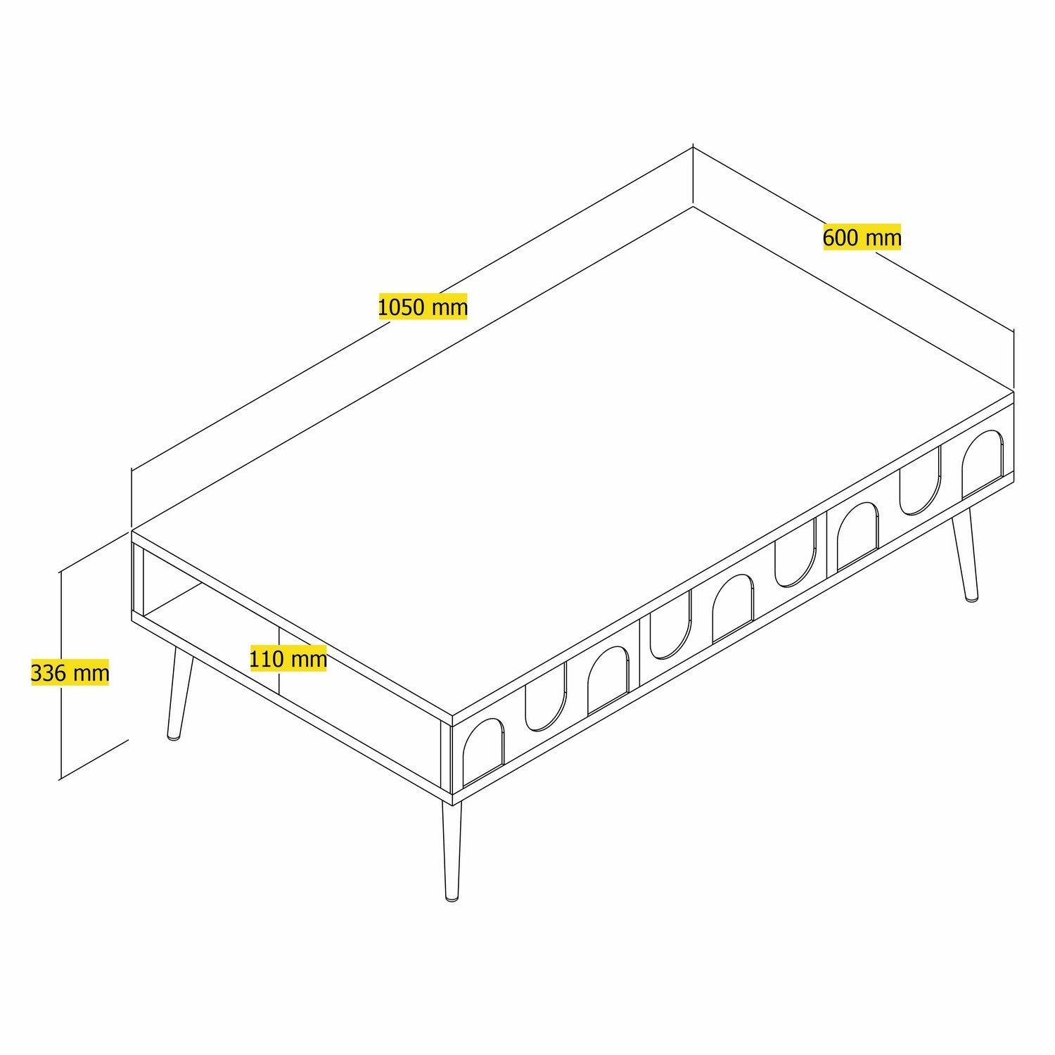 Stolić za kavu Lyon 33 - Cream, Gold | AG-vitahome.hr