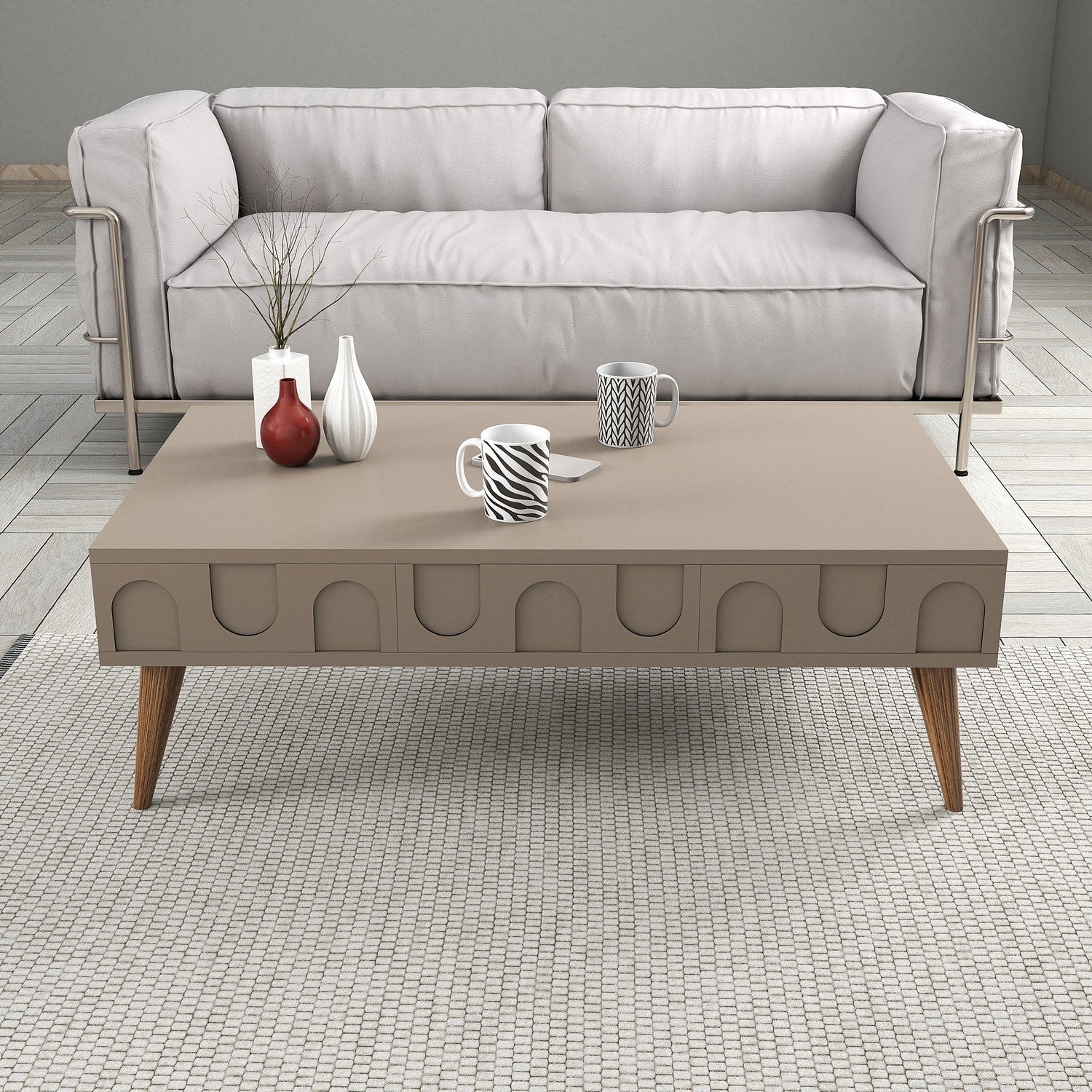 Stolić za kavu Lyon 34 - Atlas, Walnut | AG-vitahome.hr