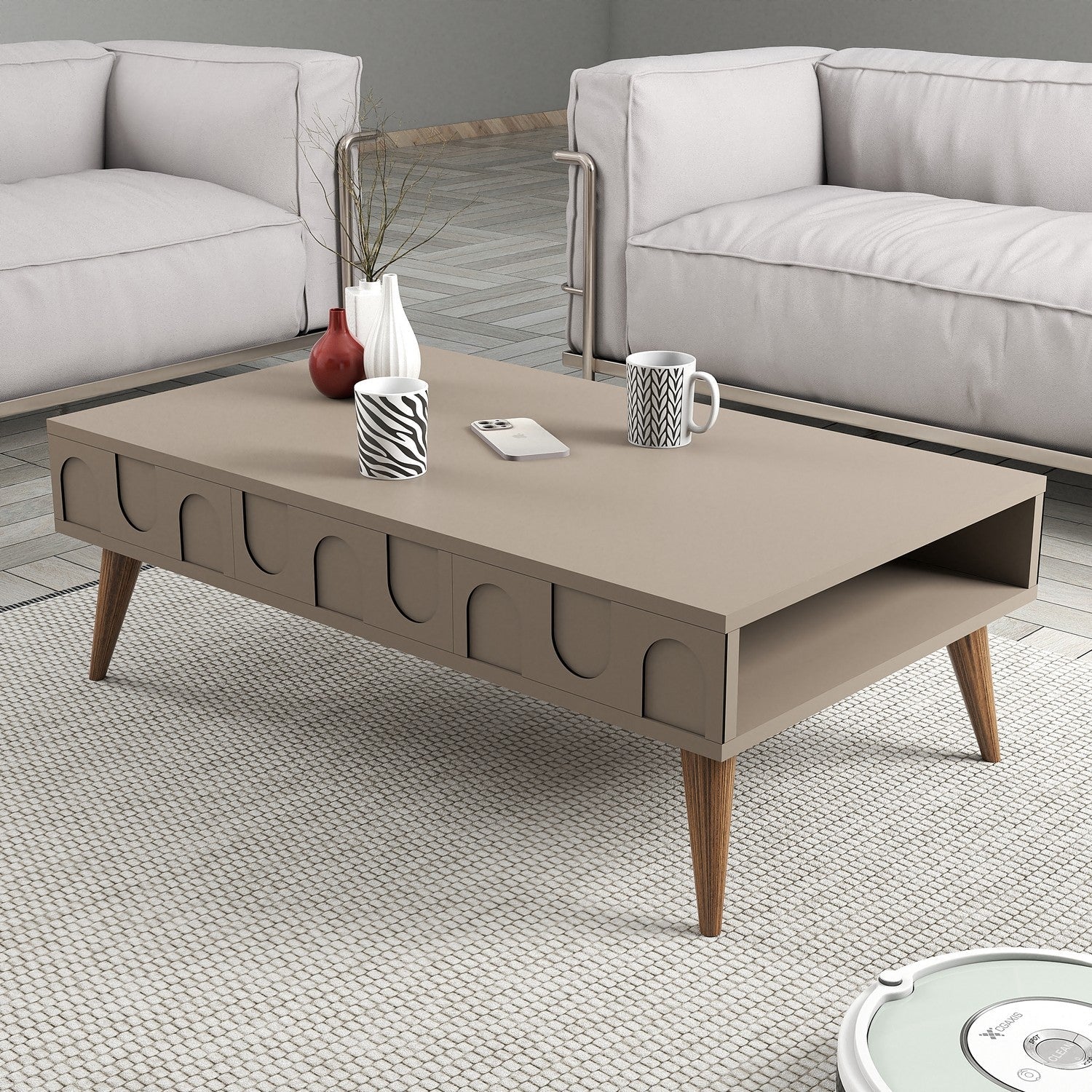 Stolić za kavu Lyon 34 - Atlas, Walnut | AG-vitahome.hr