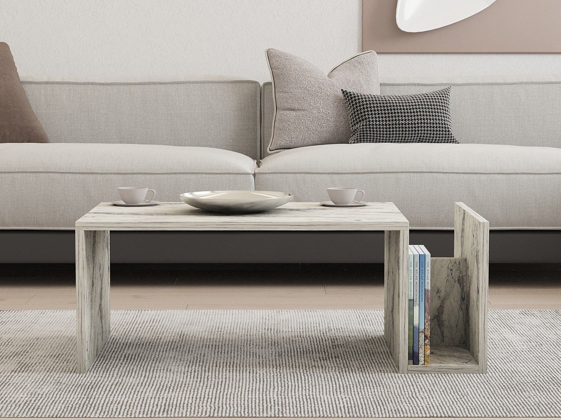 Stolić za kavu Memo - Freesia Marble | AG-vitahome.hr