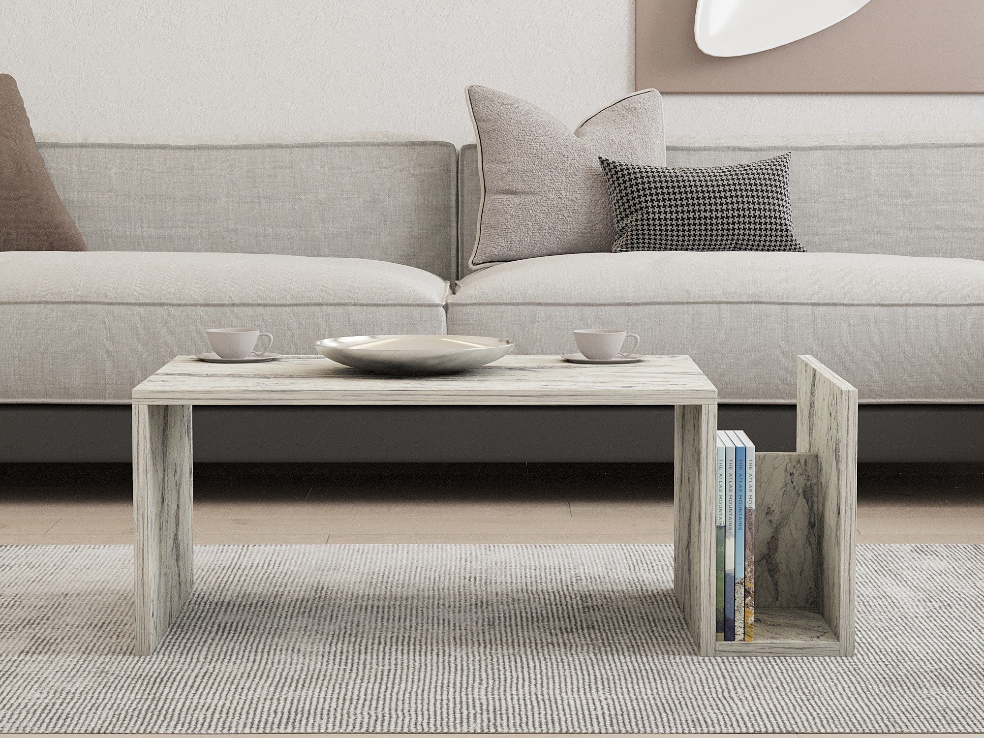 Stolić za kavu Memo - Freesia Marble | AG-vitahome.hr