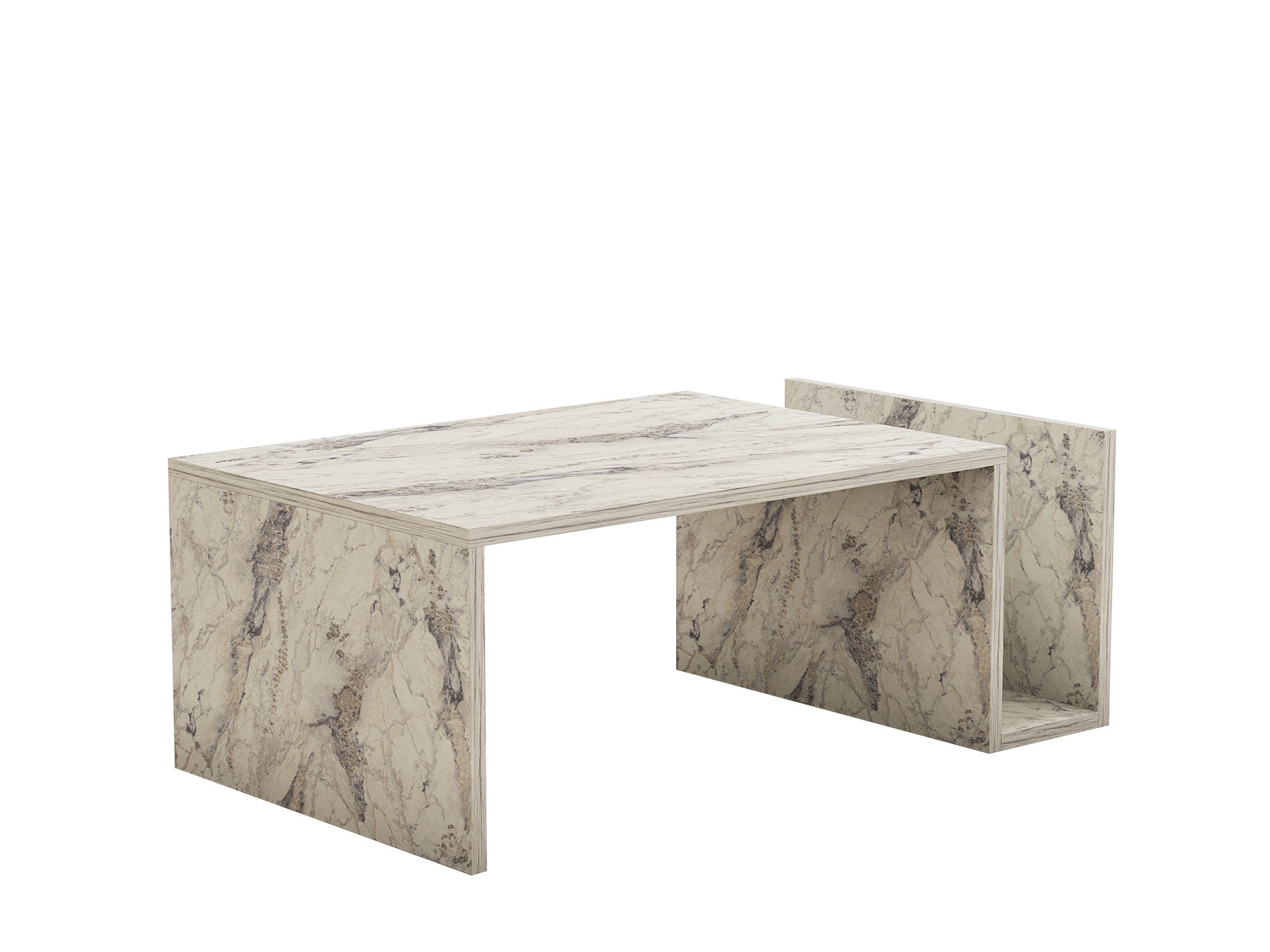 Stolić za kavu Memo - Freesia Marble | AG-vitahome.hr