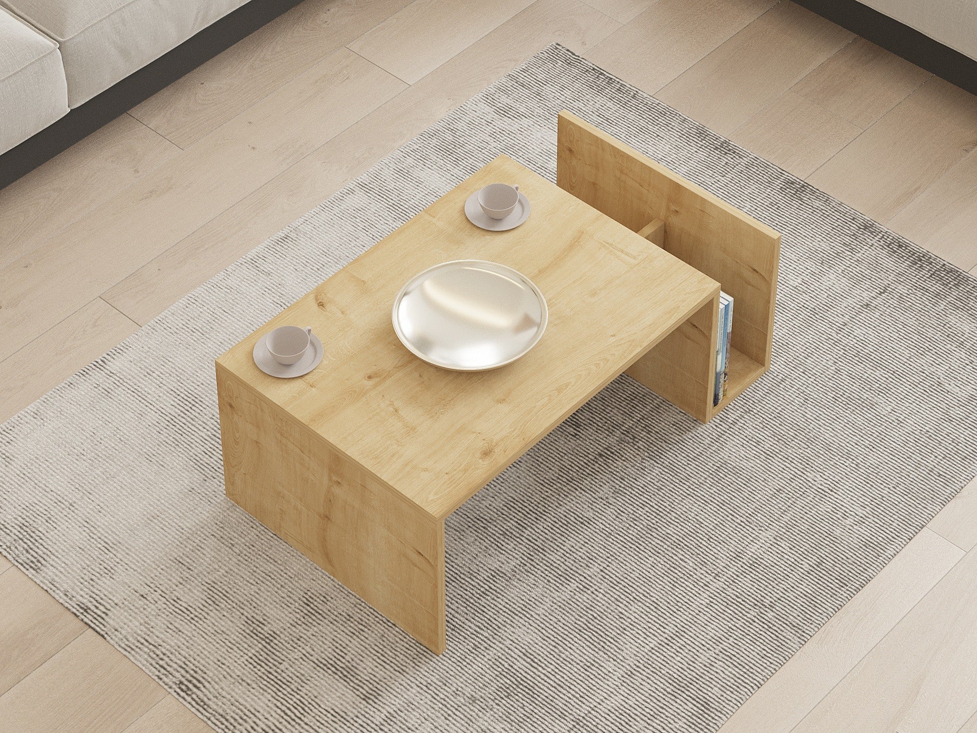 Stolić za kavu Memo - Sapphire Oak | AG-vitahome.hr