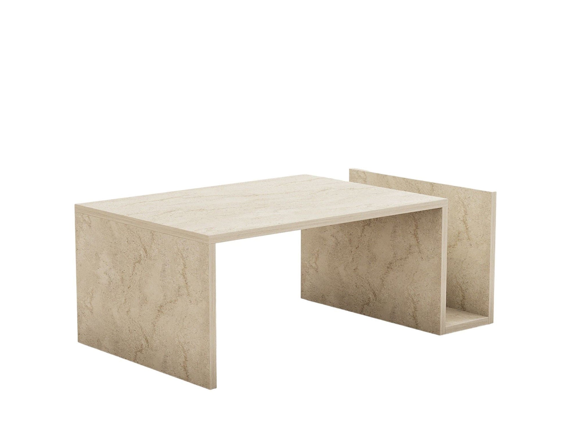Stolić za kavu Memo - Travertine | AG-vitahome.hr