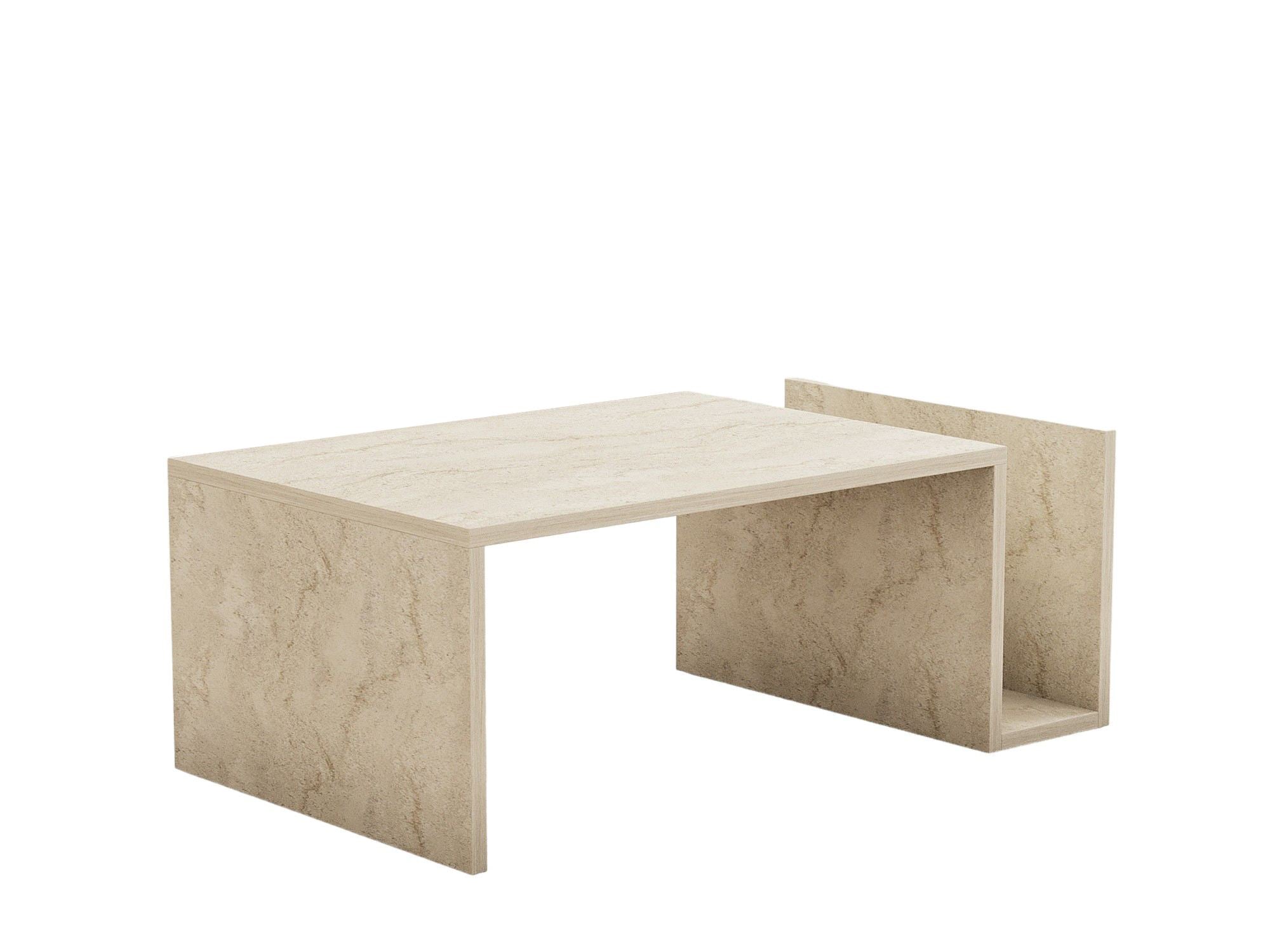 Stolić za kavu Memo - Travertine | AG-vitahome.hr
