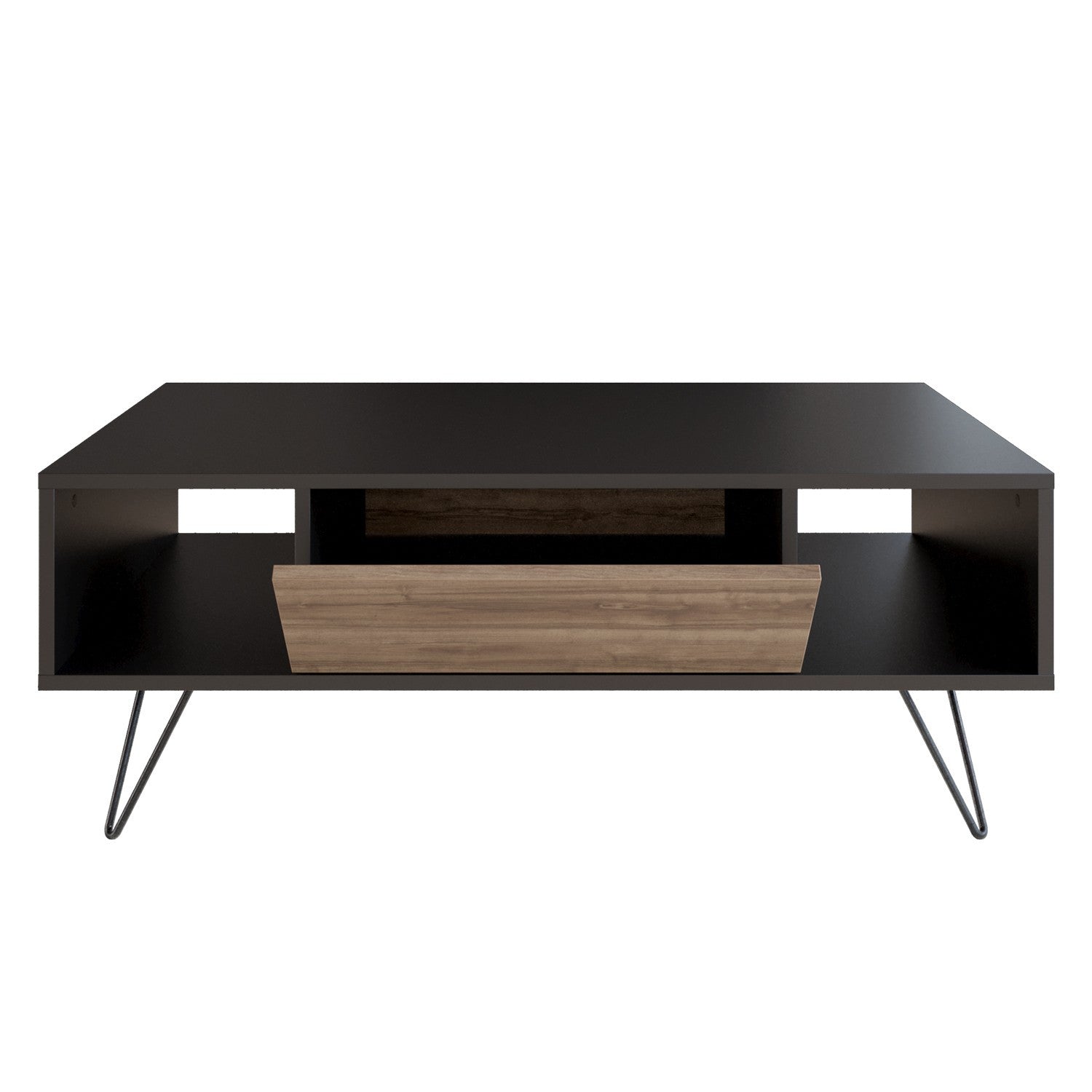 Stolić za kavu Mistico - Black, Walnut | AG-vitahome.hr