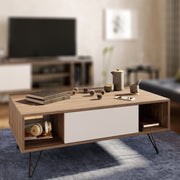 Stolić za kavu Mistico - Walnut, White | AG-vitahome.hr