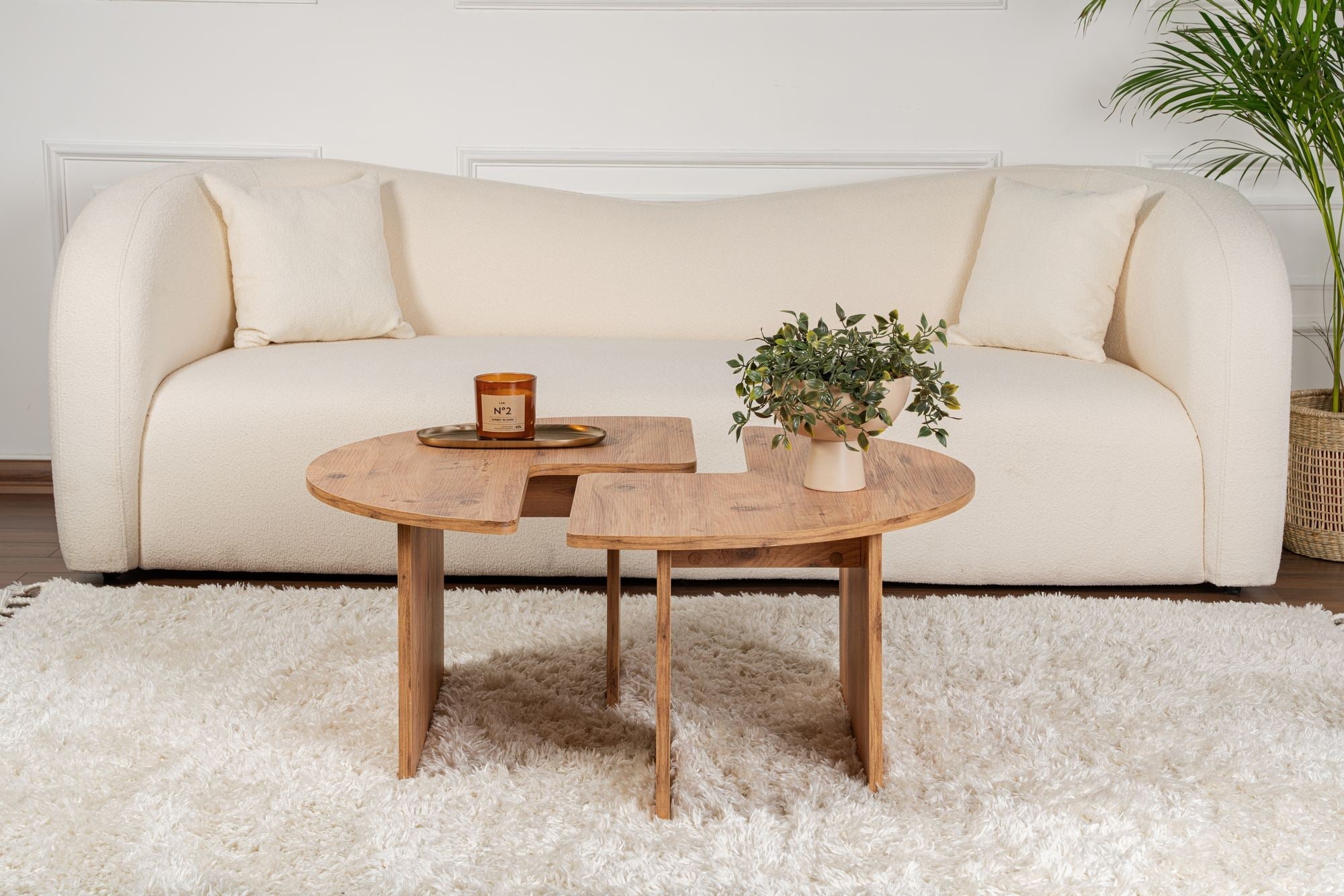 Stolić za kavu Moira - Atlantic Pine | AG-vitahome.hr