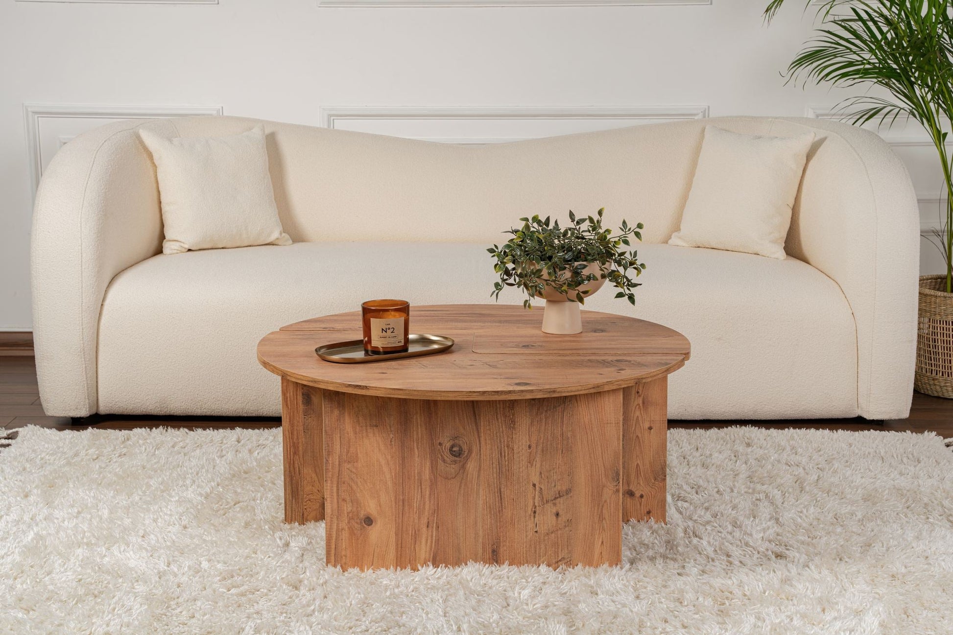 Stolić za kavu Moira - Atlantic Pine | AG-vitahome.hr