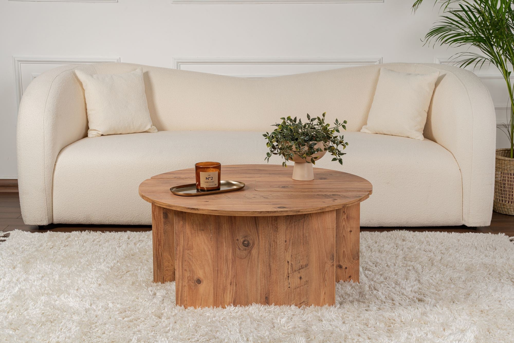 Stolić za kavu Moira - Atlantic Pine | AG-vitahome.hr