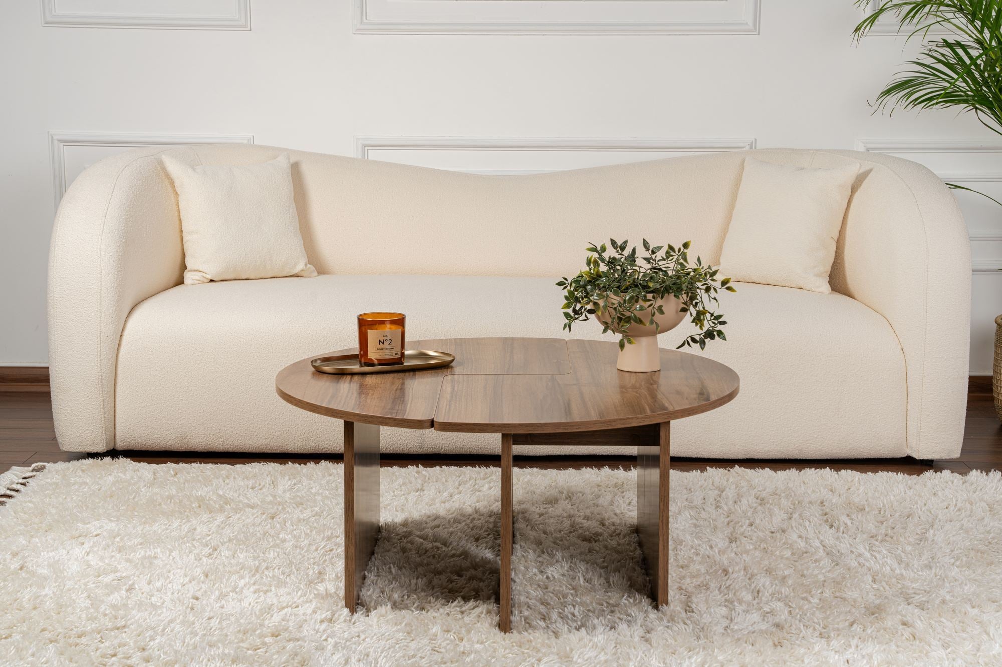 Stolić za kavu Moira - Walnut | AG-vitahome.hr