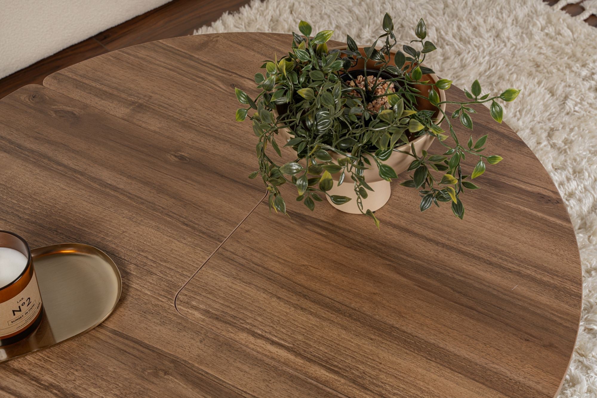 Stolić za kavu Moira - Walnut | AG-vitahome.hr