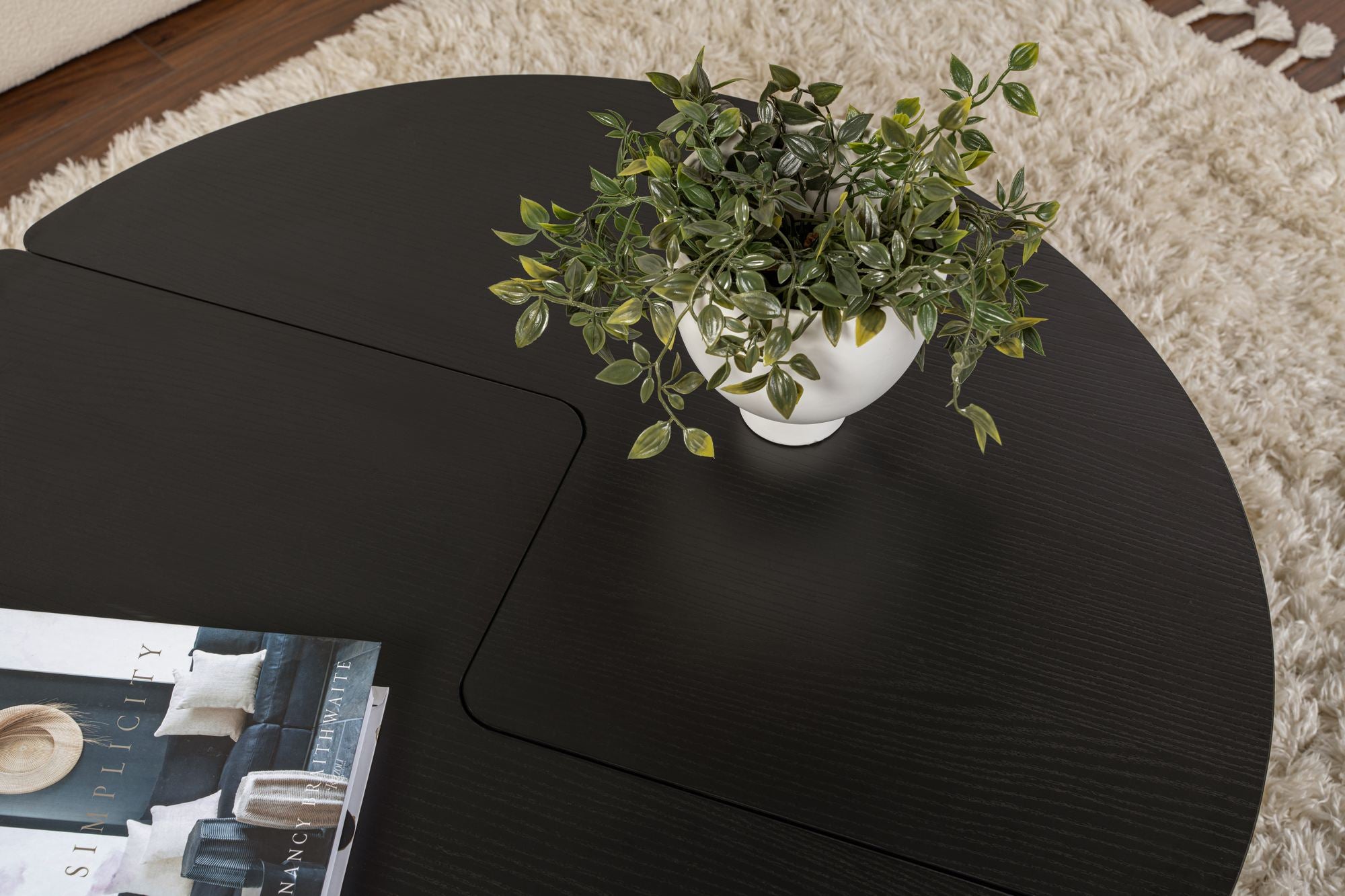 Stolić za kavu Moira - Wood Black | AG-vitahome.hr