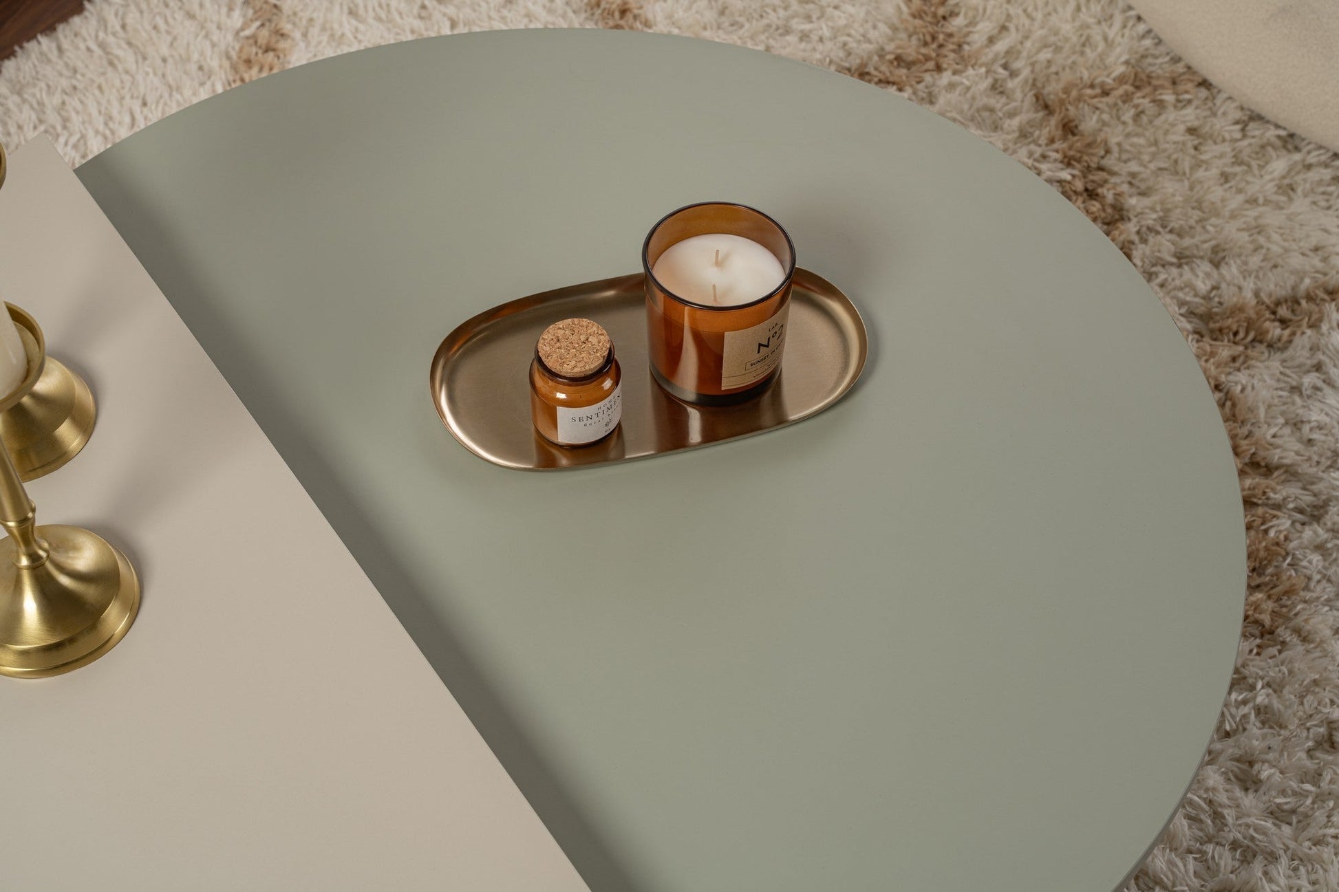 Stolić za kavu Orion - Ash Green, Sandstone | AG-vitahome.hr